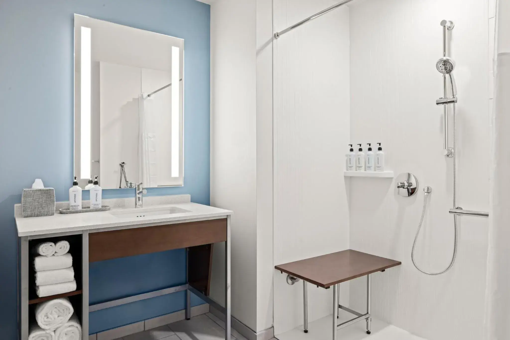 Bathroom in EVEN Hotel Portland - Beaverton by IHG Bathroom in EVEN Hotel Portland - Beaverton by IHG