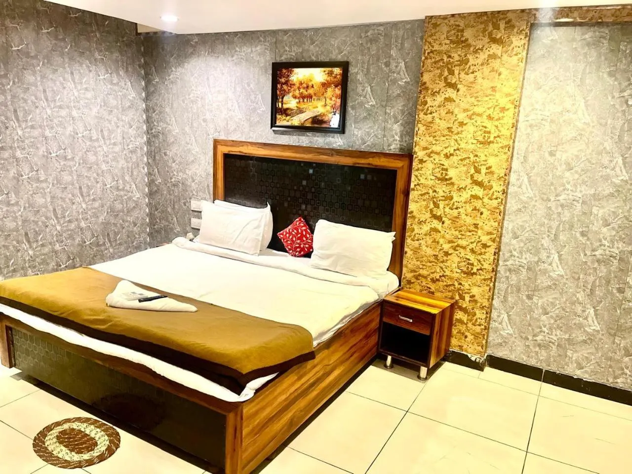 Bed in the HOTEL RL GRAND