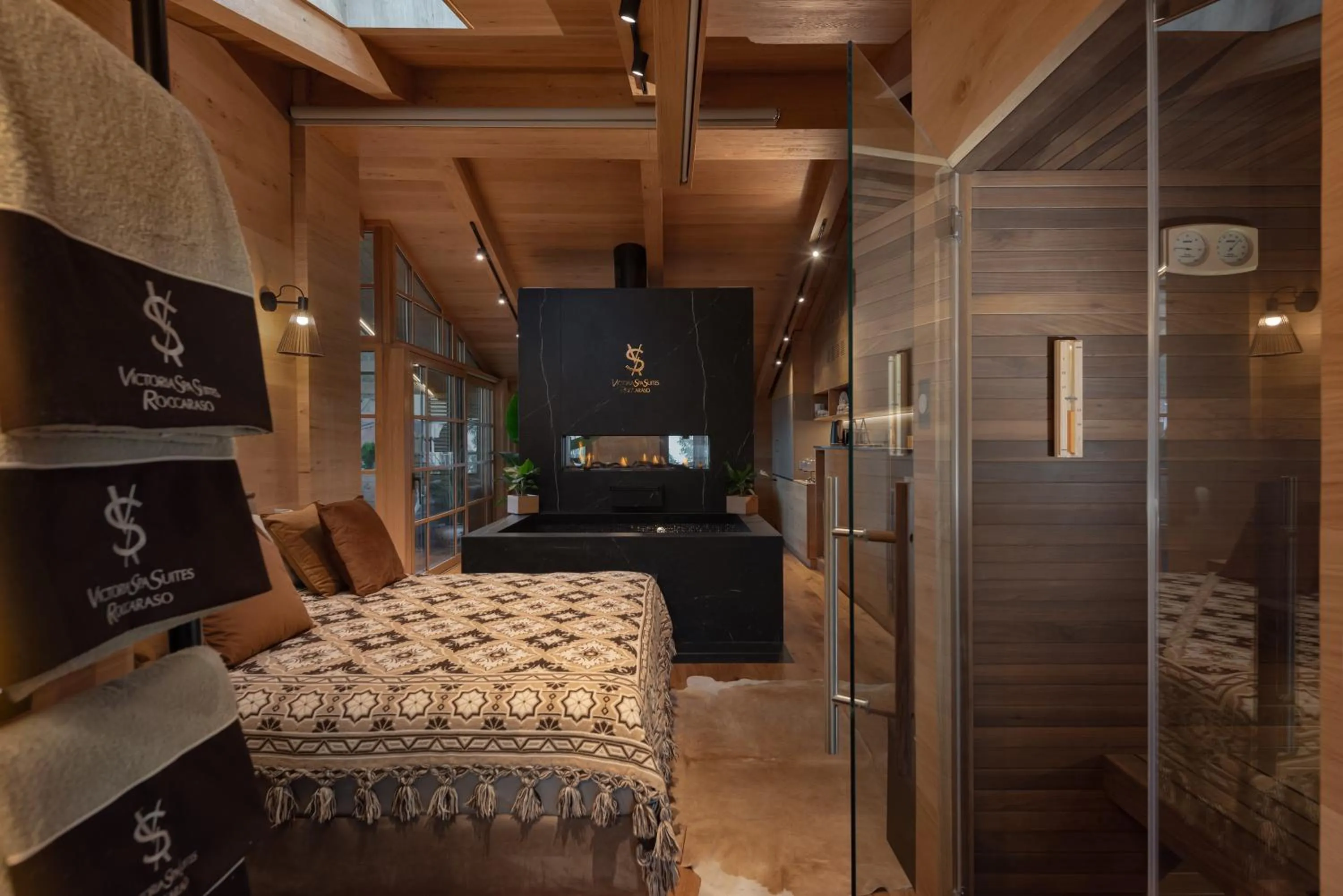 Spa and wellness centre/facilities, Bed in VICTORIA SPA SUITES Roccaraso Centro