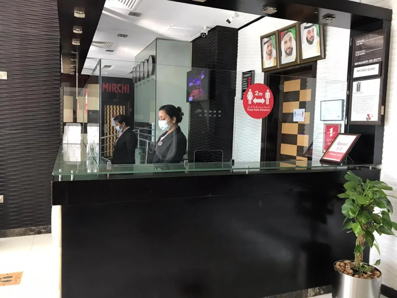 Staff in Manhattan Avenue Hotel