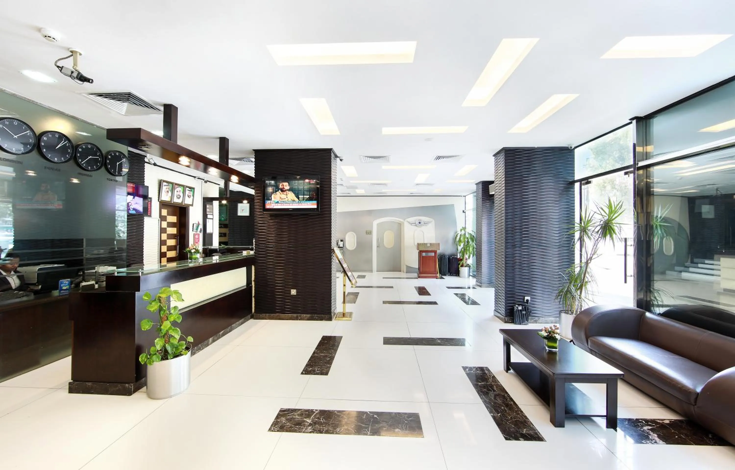 Lobby or reception in Manhattan Avenue Hotel