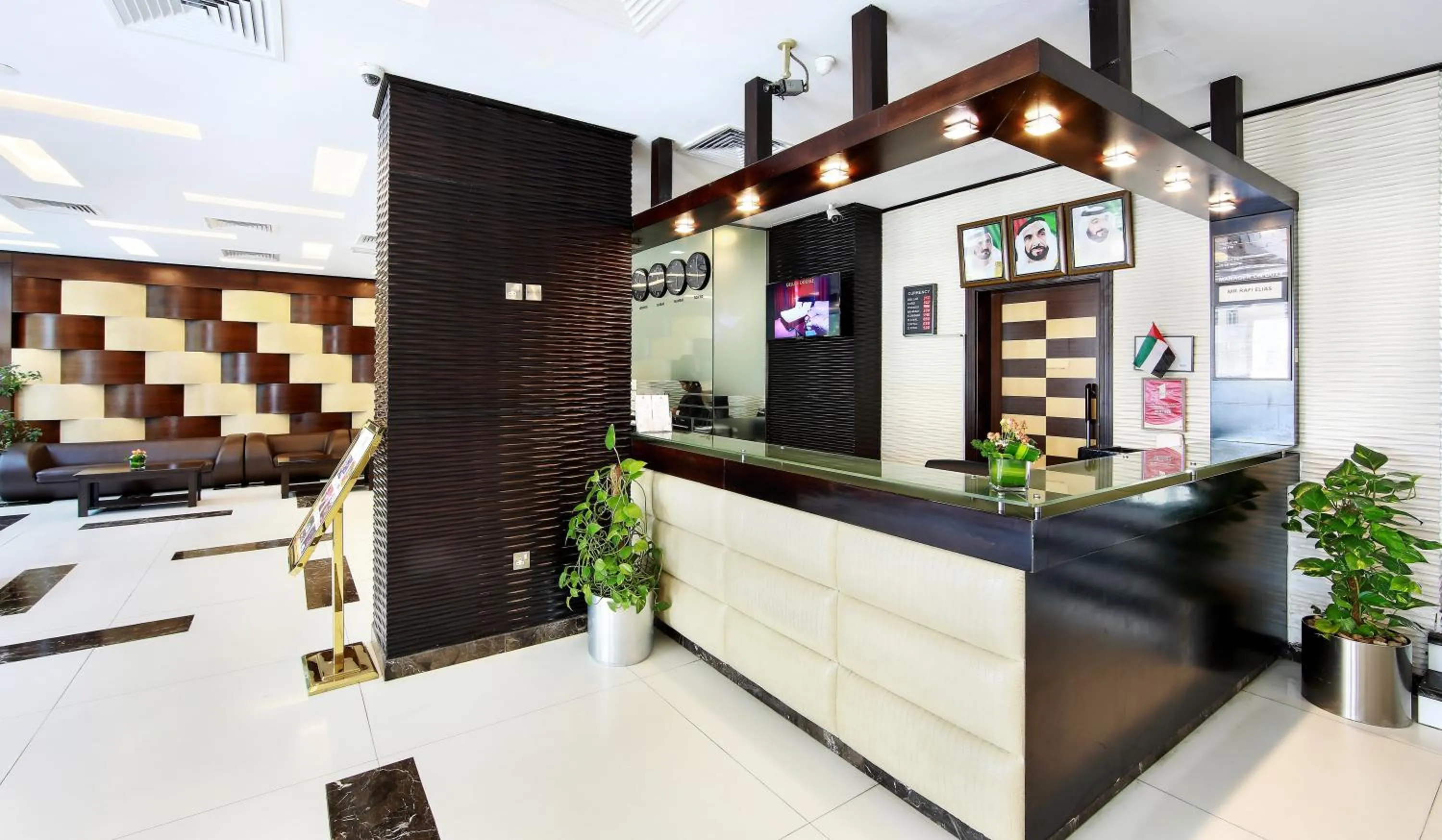 Lobby or reception in Manhattan Avenue Hotel