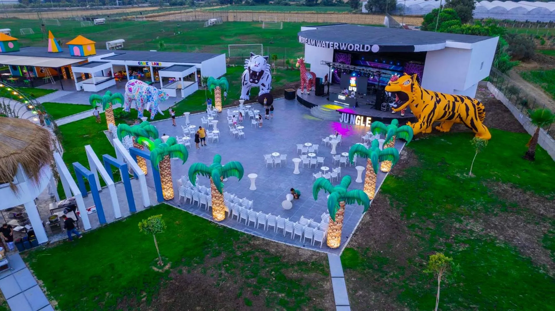 Children play ground in Dream Water World