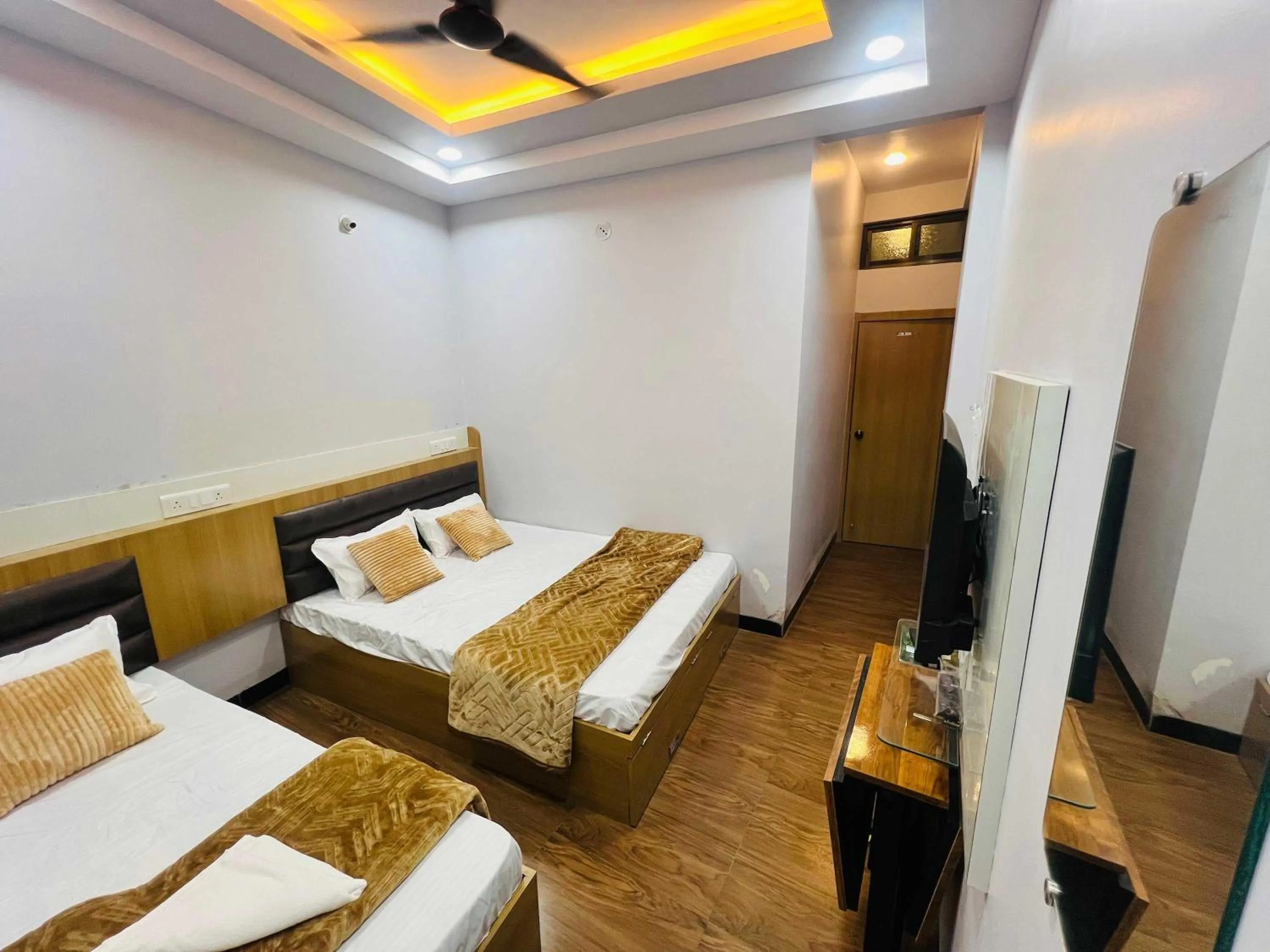 Bed in Hotel Advika Ujjain