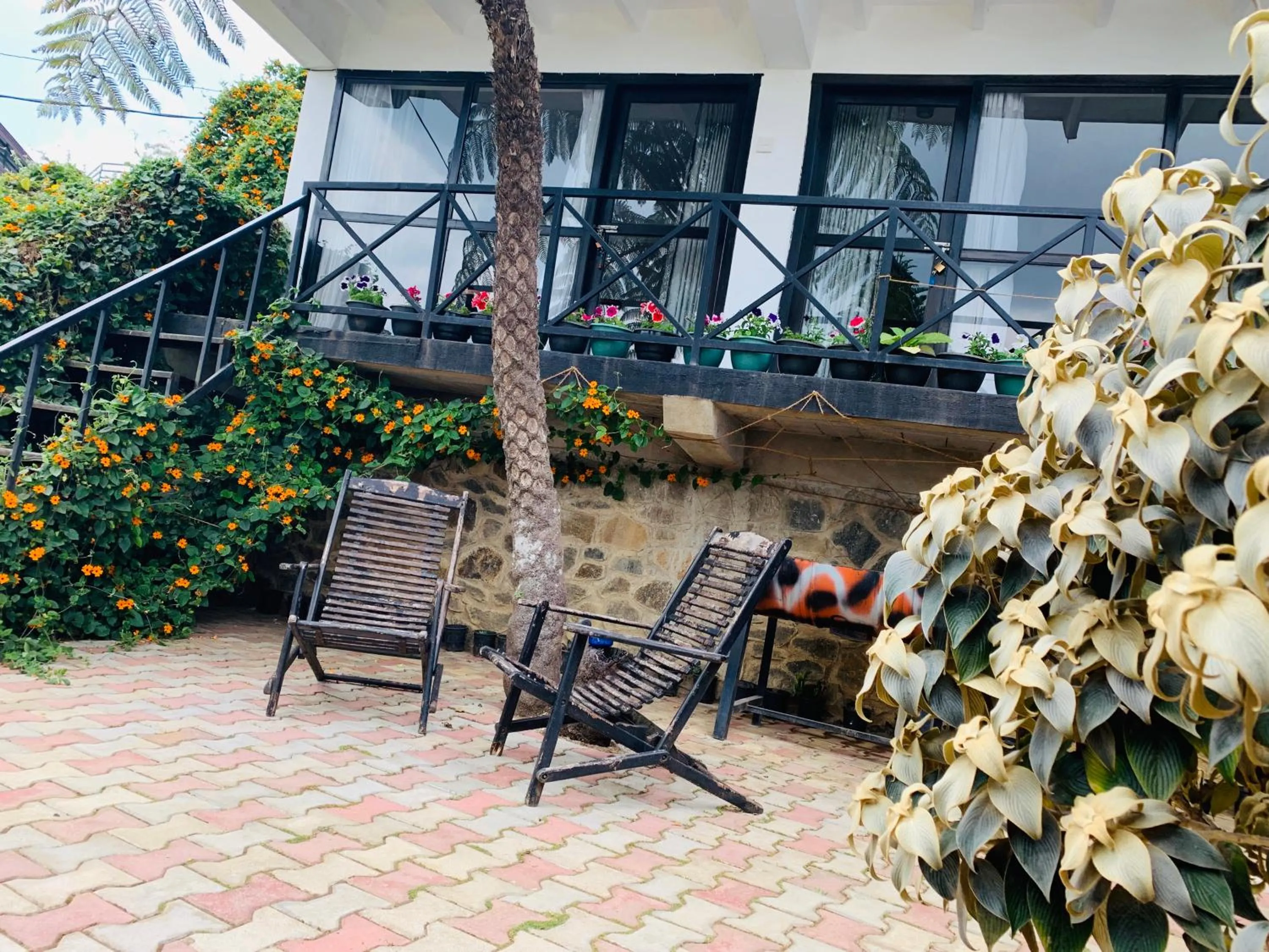 Patio in Sherwood Cottage