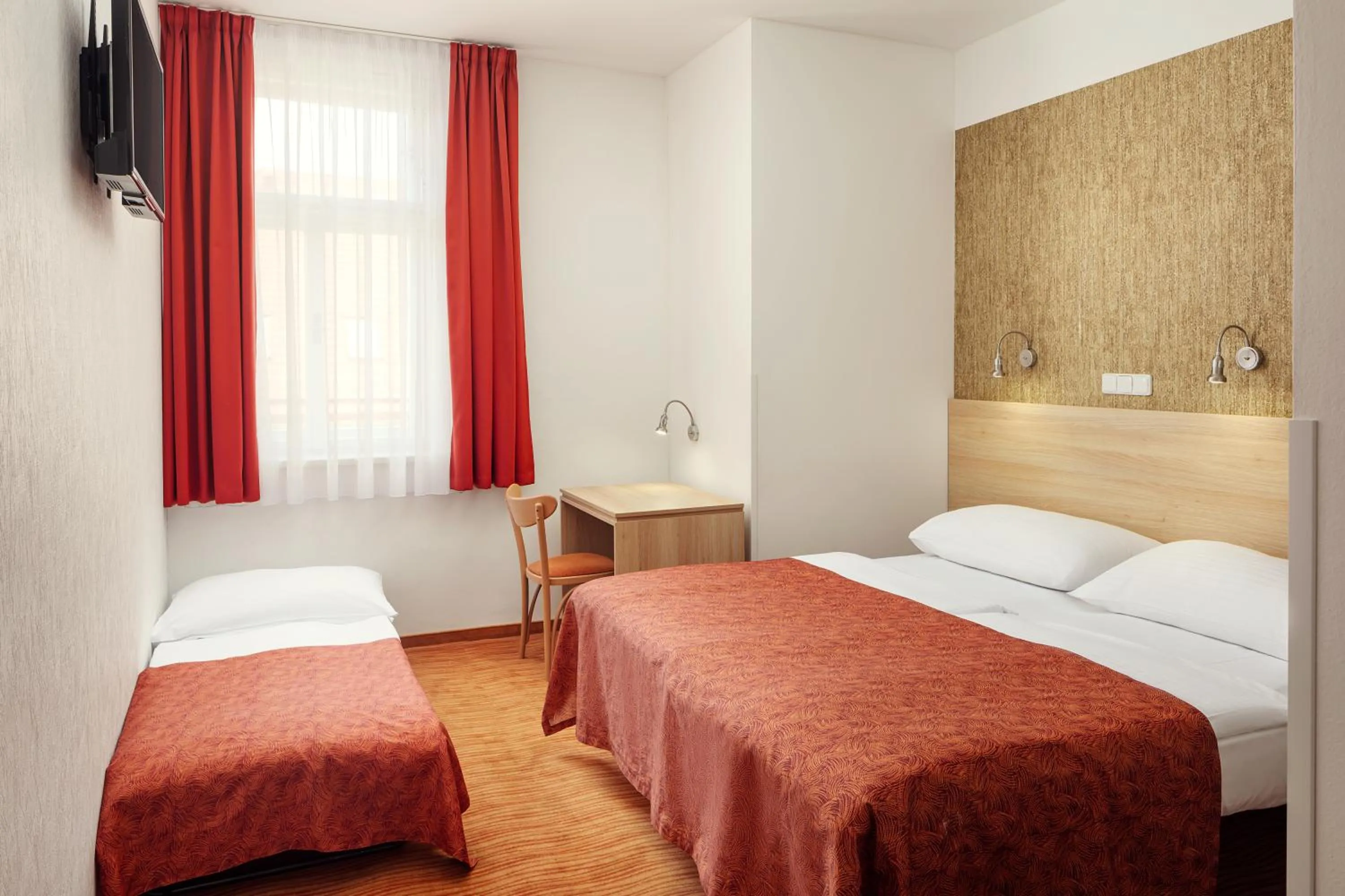 Bedroom, Bed in Hotel Ambiance