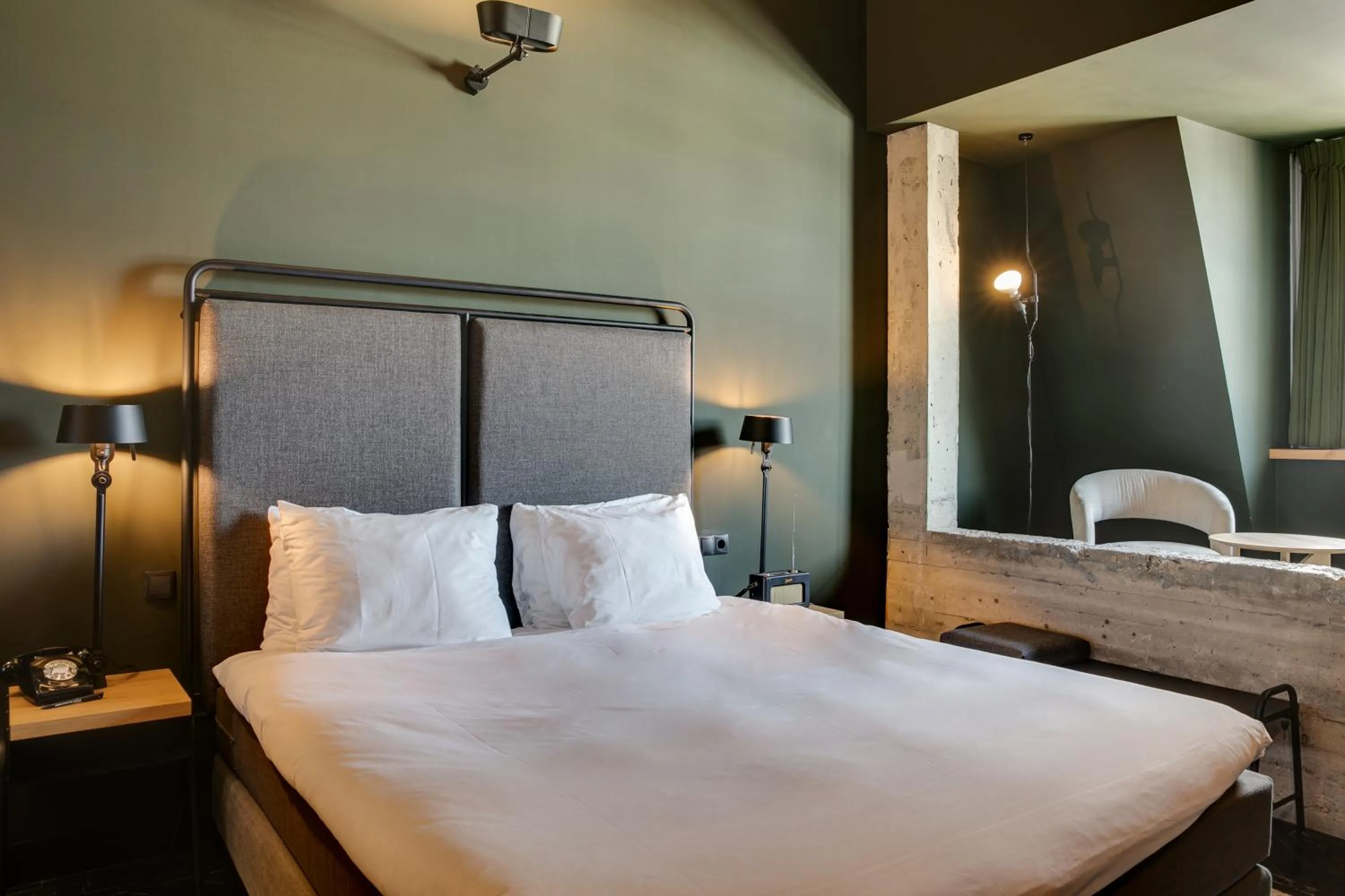 Bed in The Duke Boutique Hotel