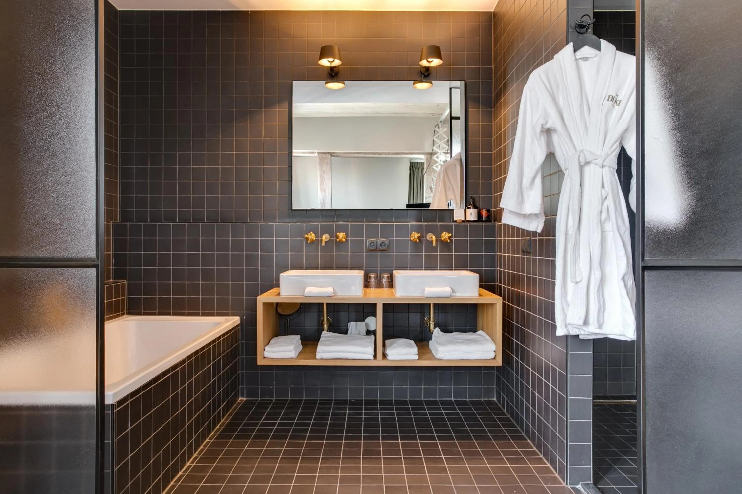 Bathroom in The Duke Boutique Hotel