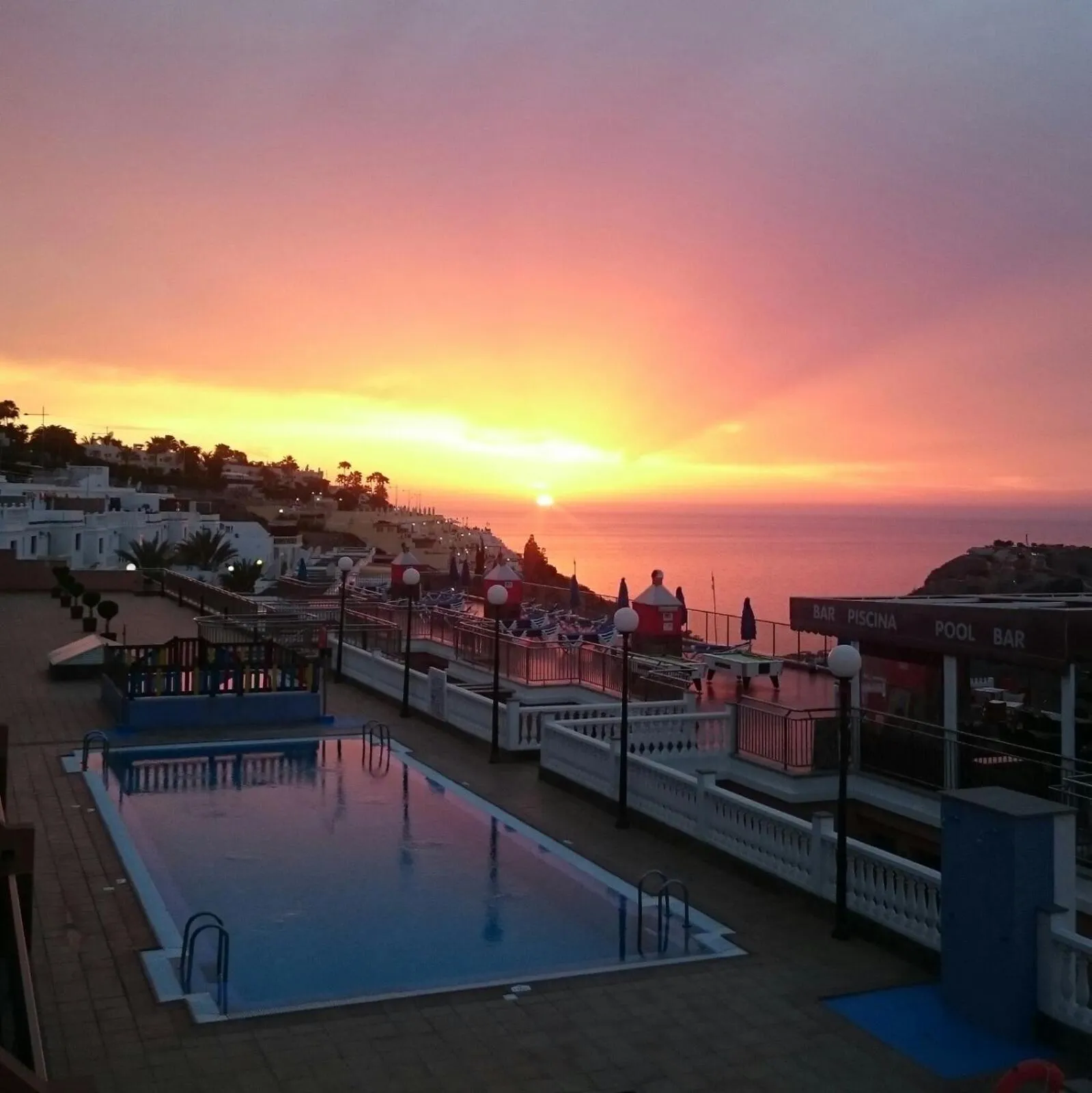 Swimming pool in Balcon del Mar