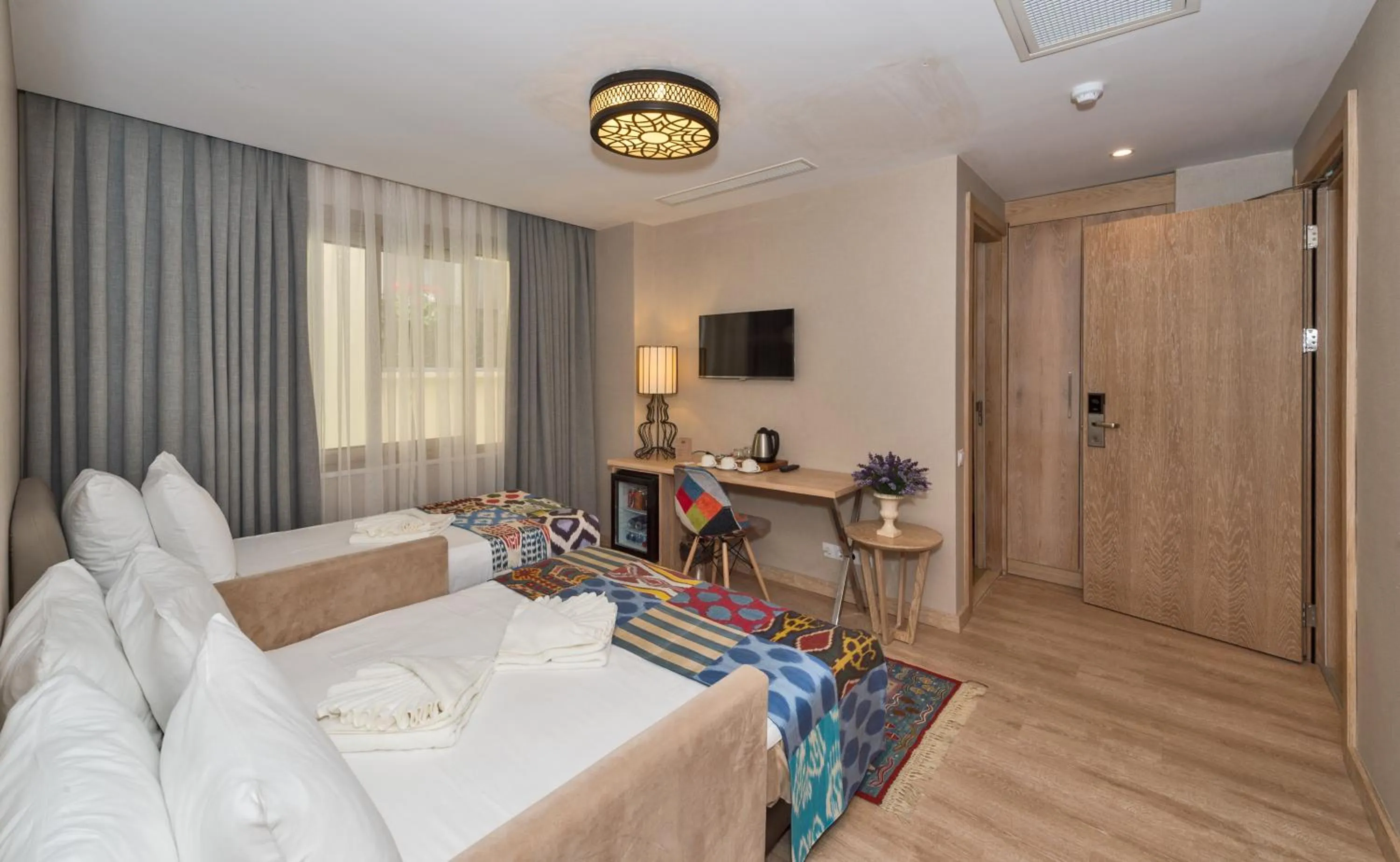 Bed in Aybar Hotel & Spa