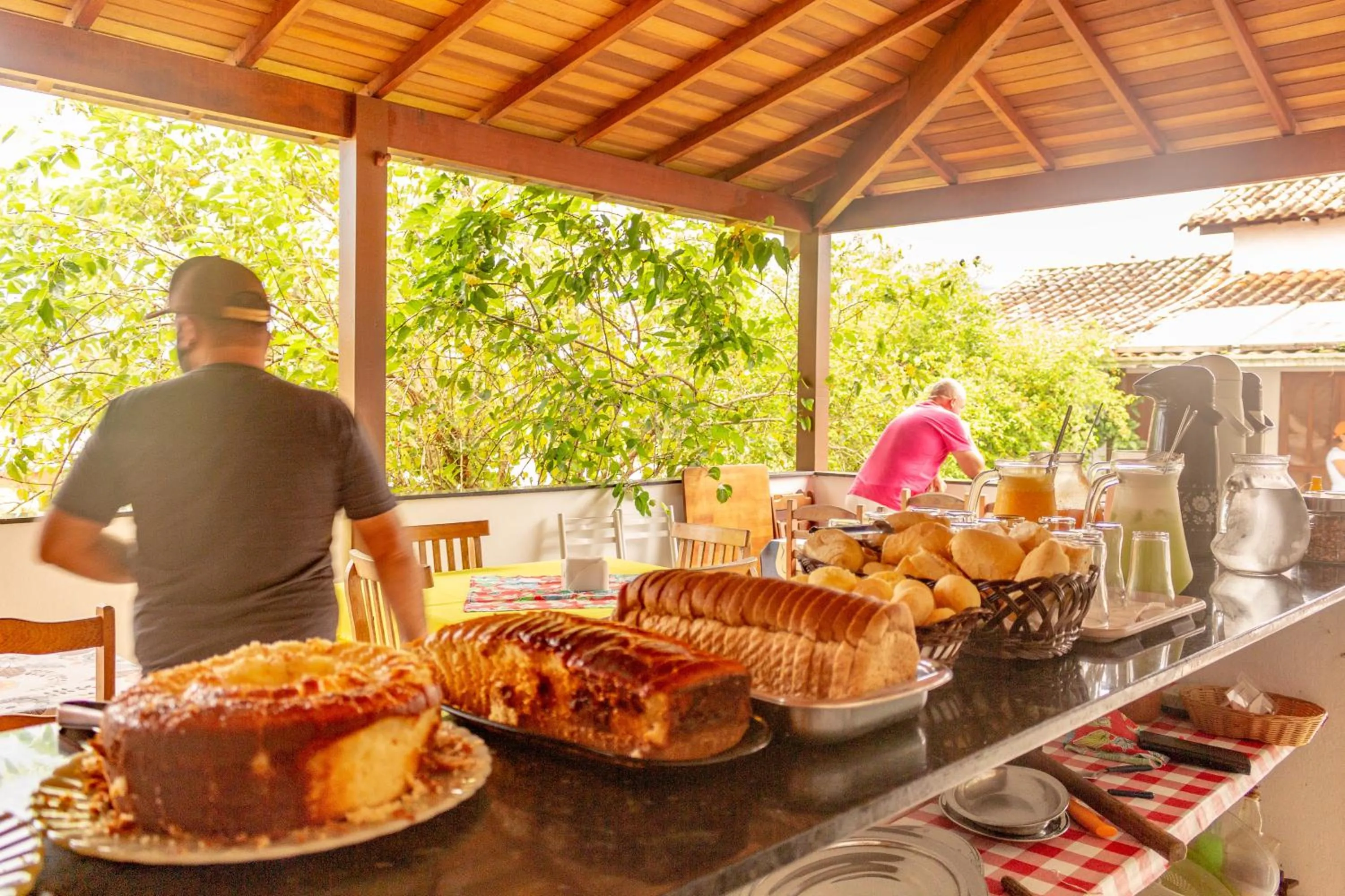 Breakfast in Pousada Luz do Sol