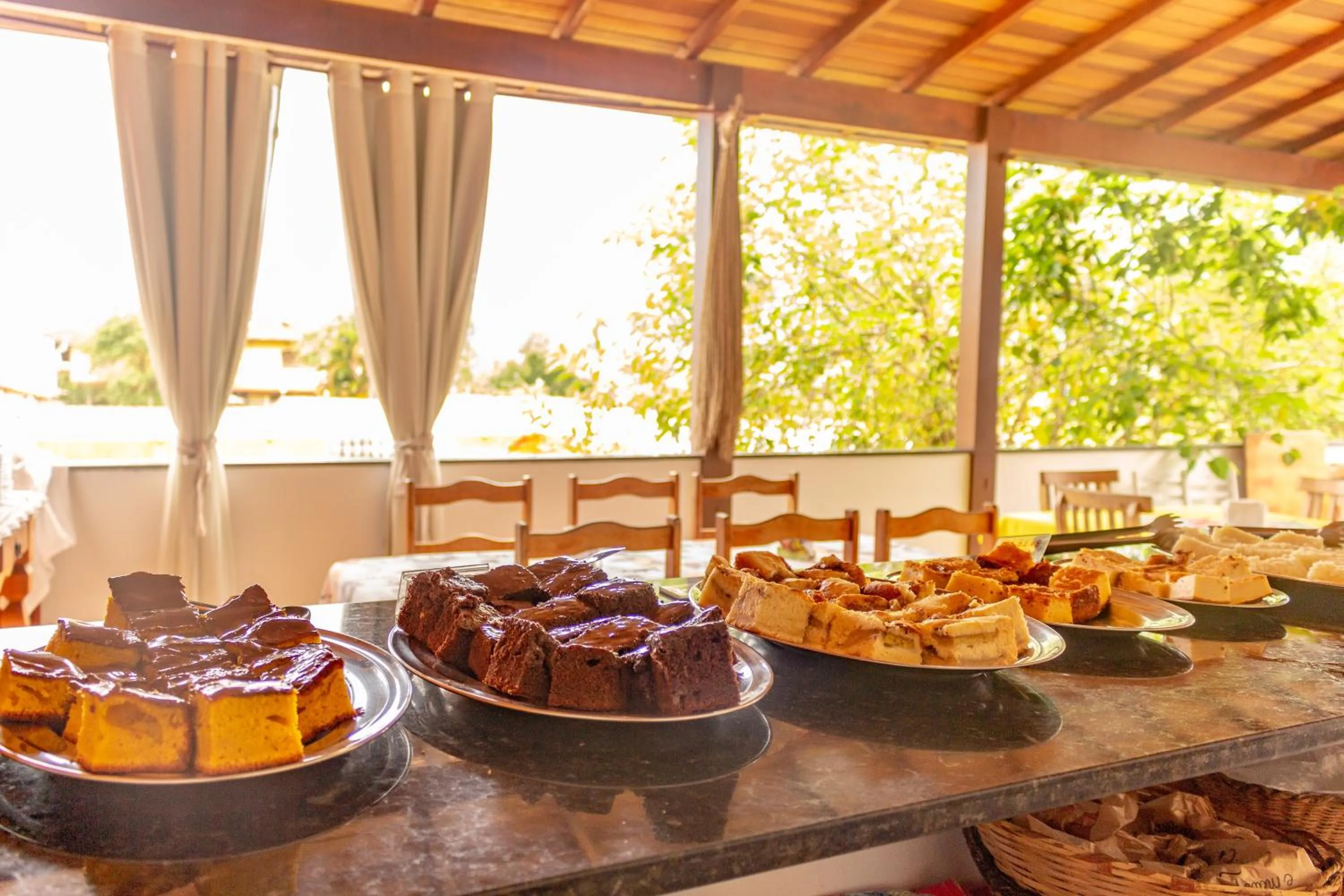 Breakfast in Pousada Luz do Sol