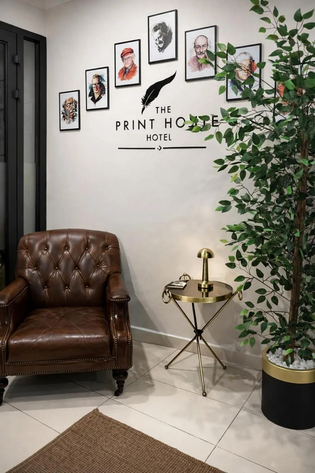 Lobby or reception in The Print House Hotel