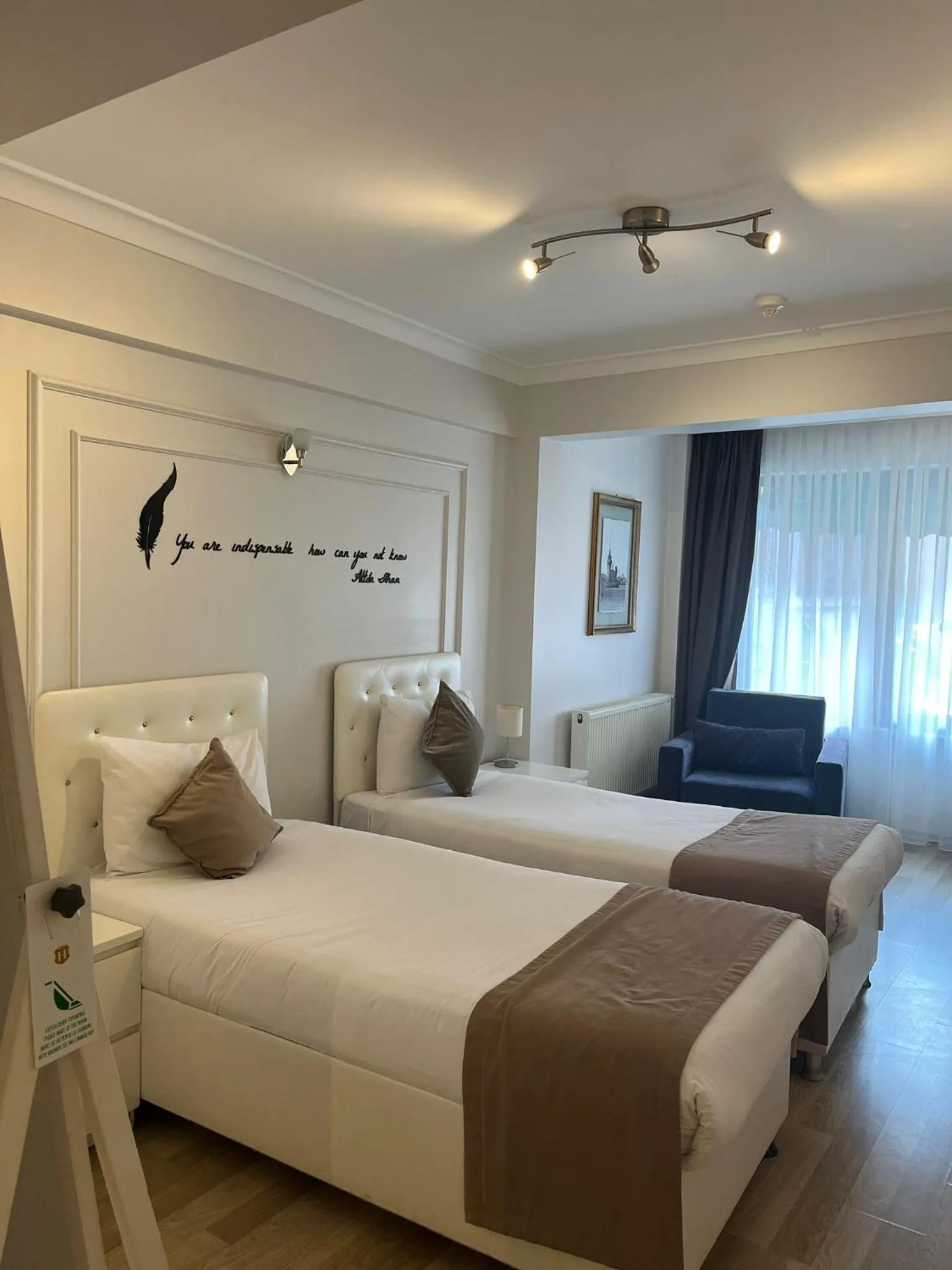 Photo of the whole room, Bed in The Print House Hotel