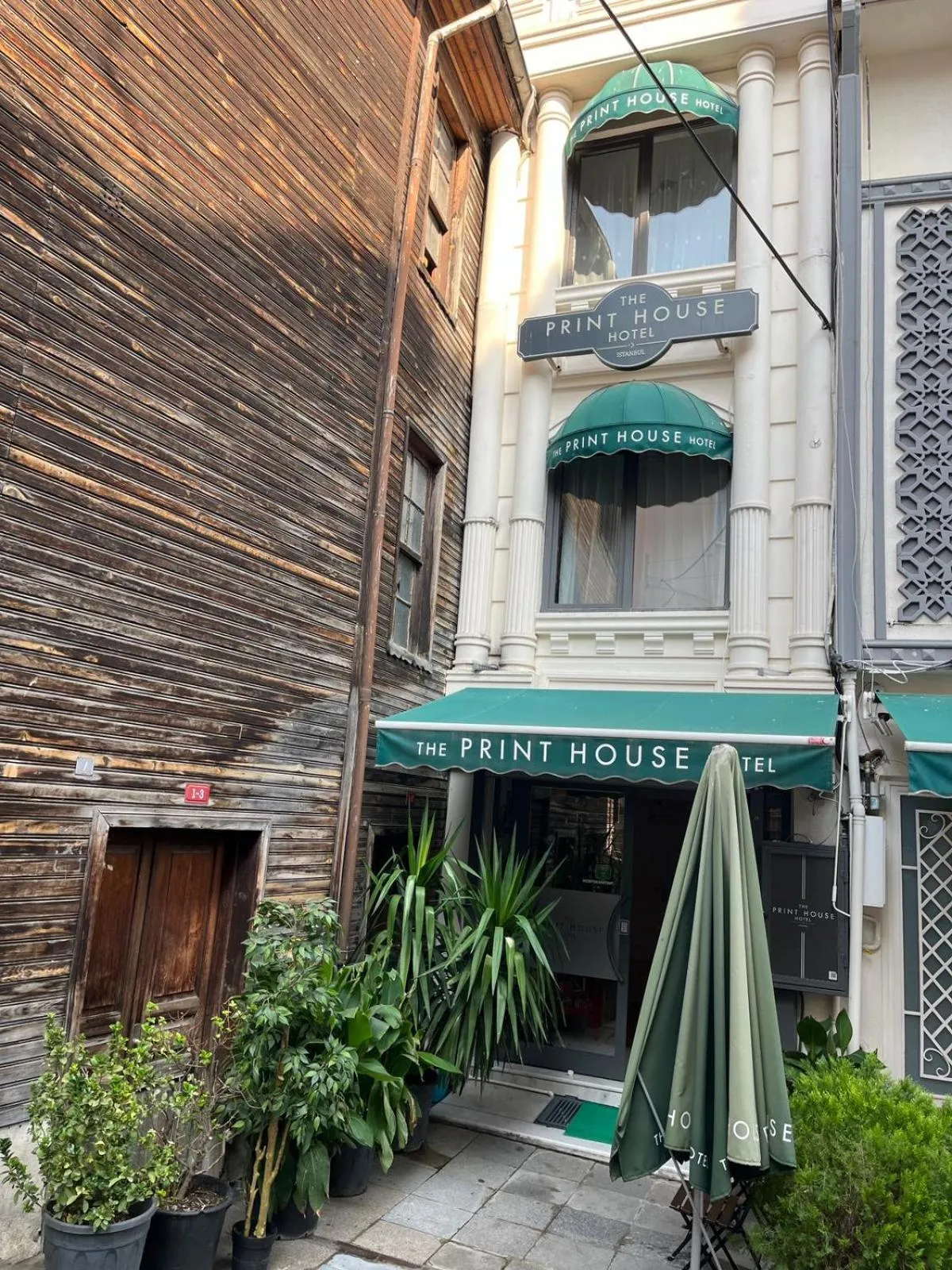 Property building in The Print House Hotel