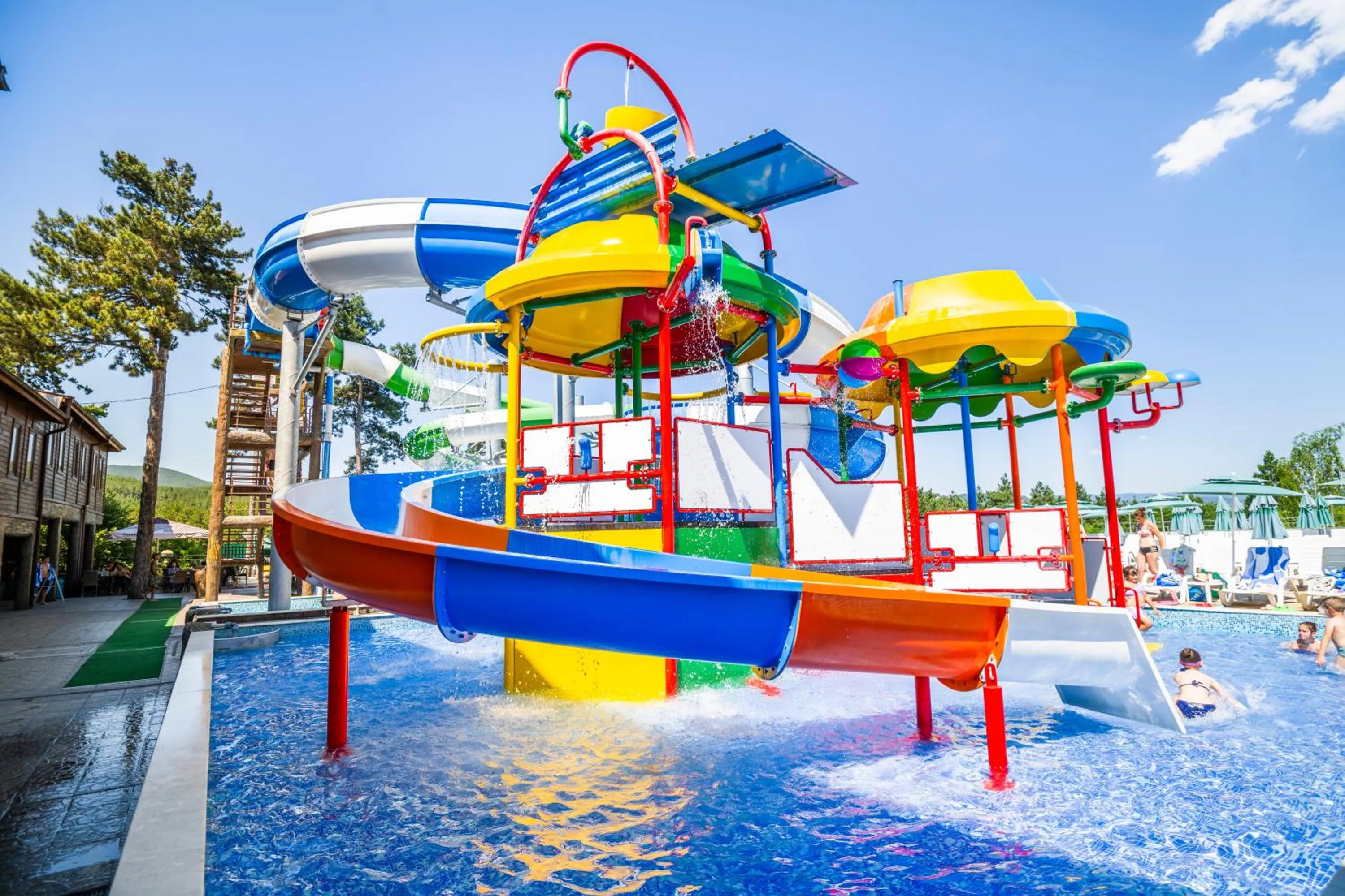 Swimming pool in SPA Hotel Elbrus