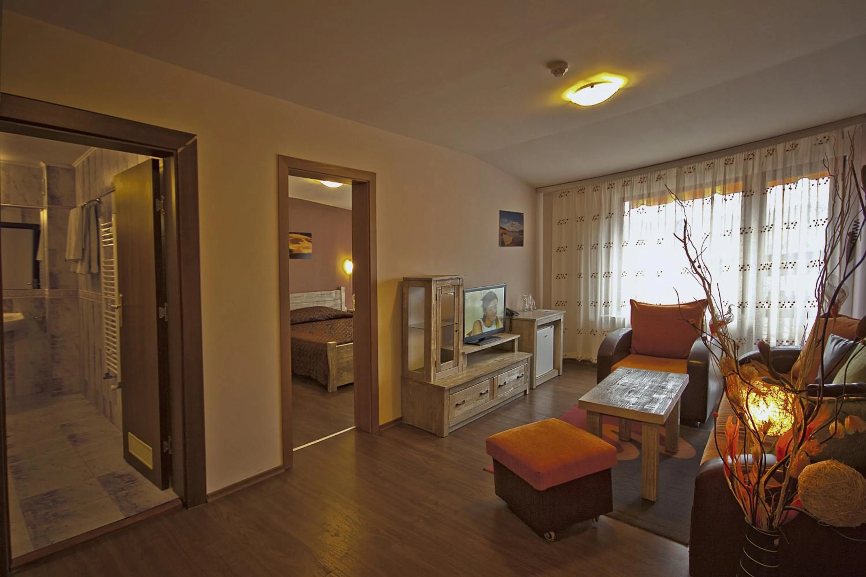 Living room, Bed in SPA Hotel Elbrus