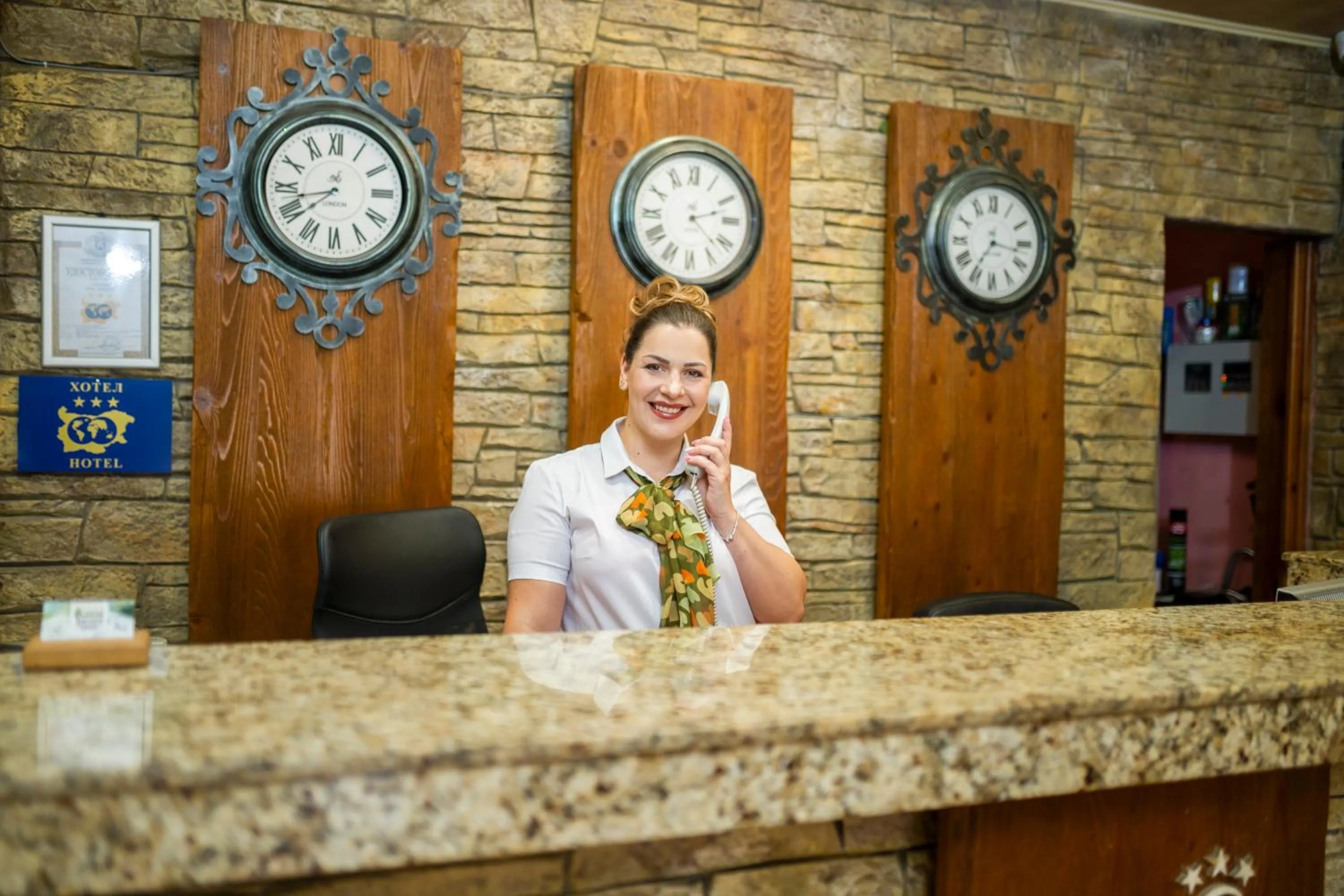 Lobby or reception in SPA Hotel Elbrus