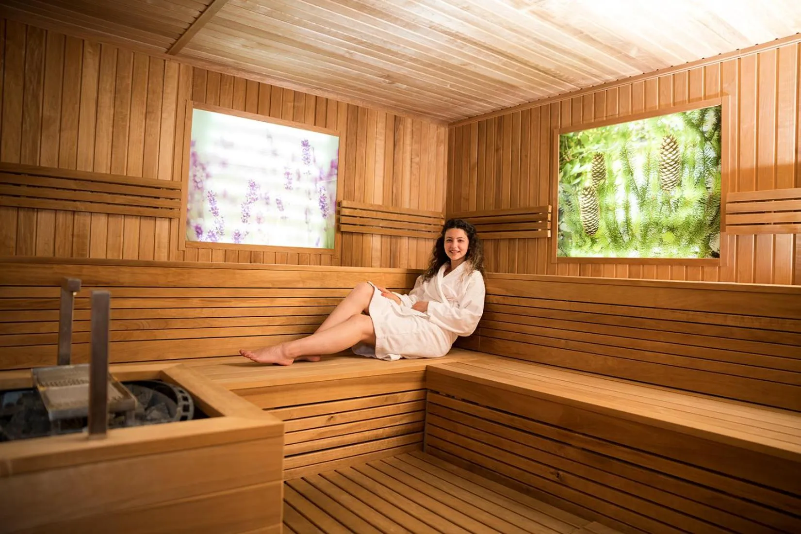 Sauna in SPA Hotel Elbrus