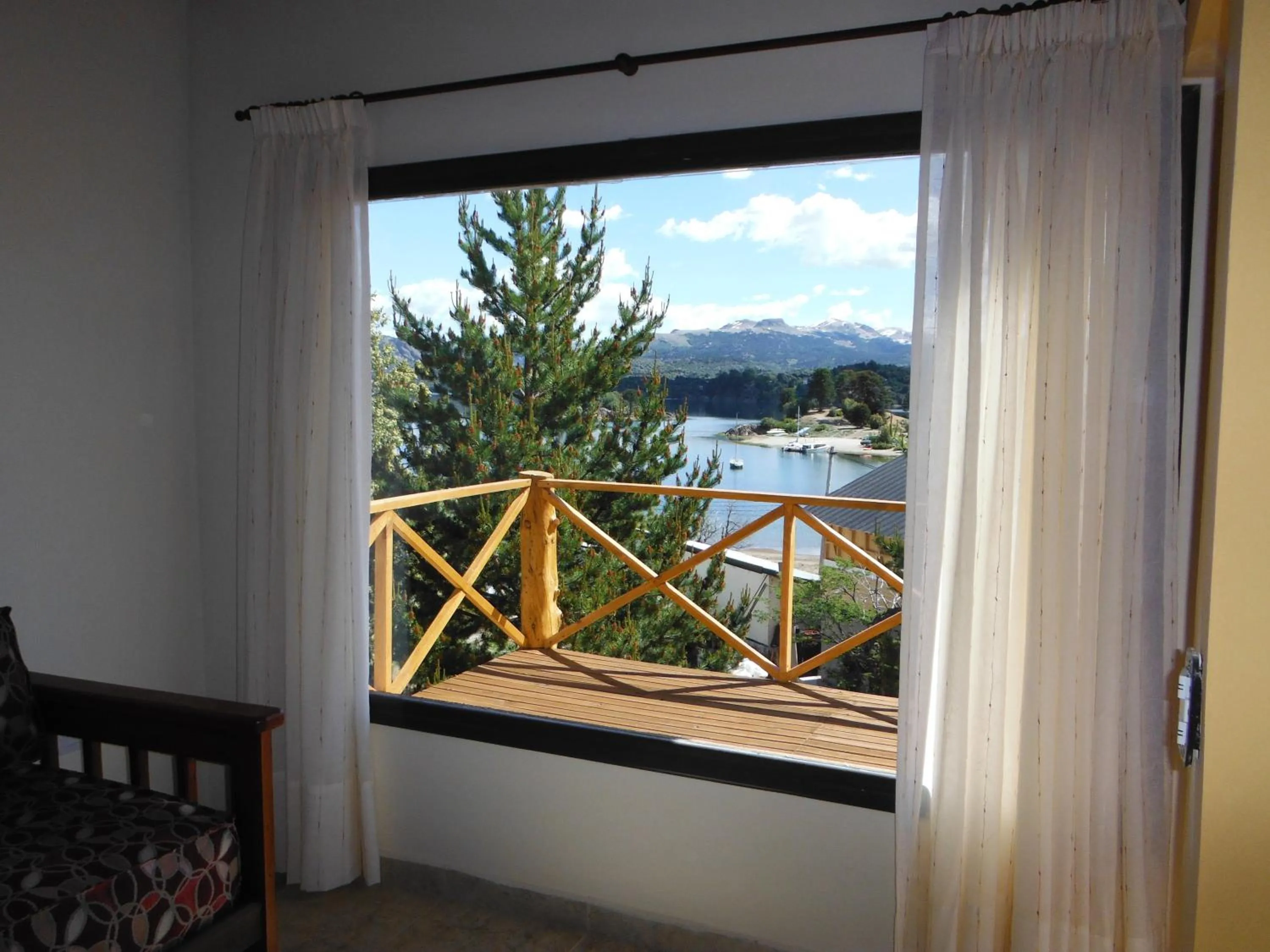 Lake view in Miralagos Apart & Cabañas