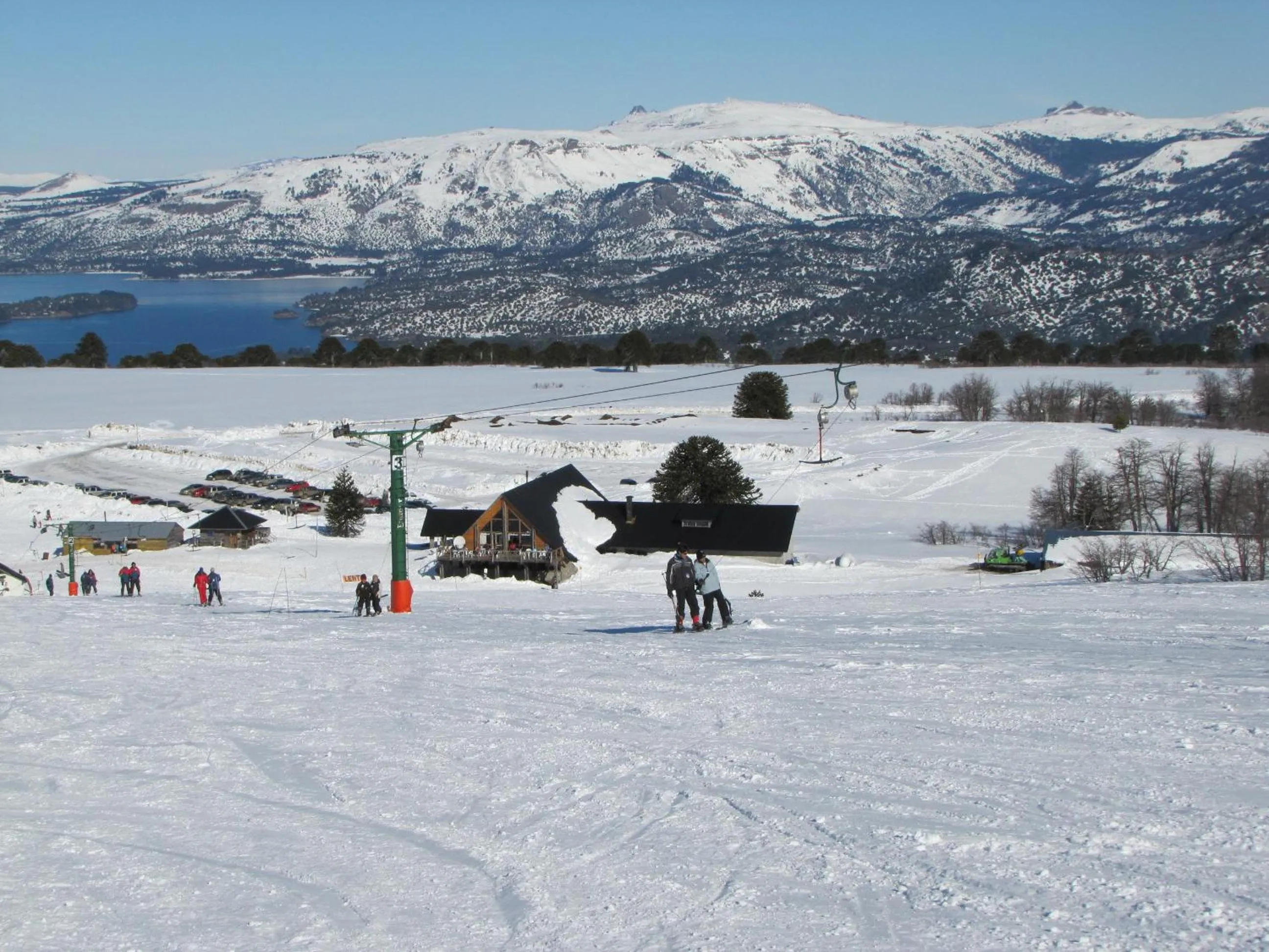 Skiing in Miralagos Apart & Cabañas