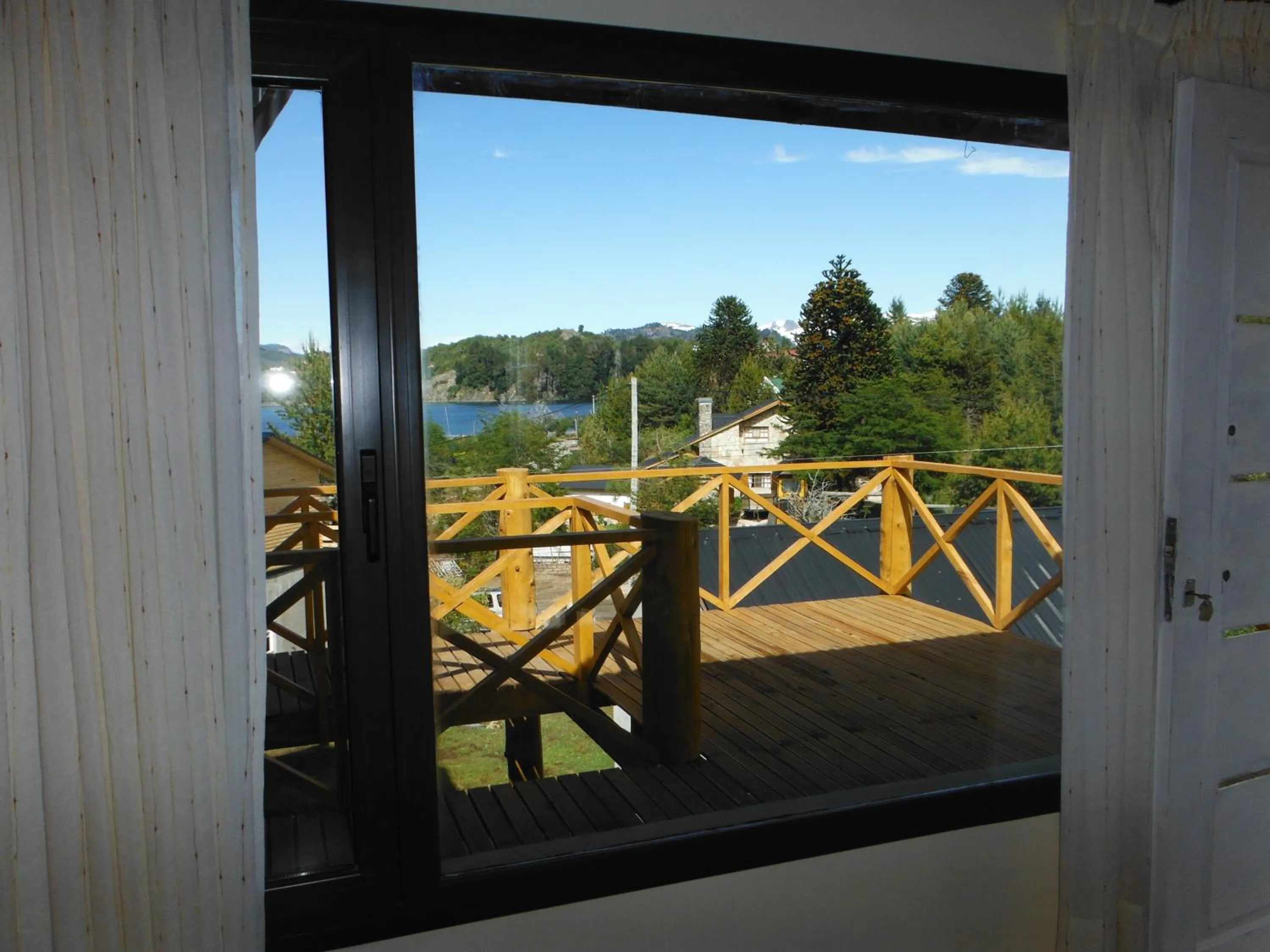 Lake view in Miralagos Apart & Cabañas