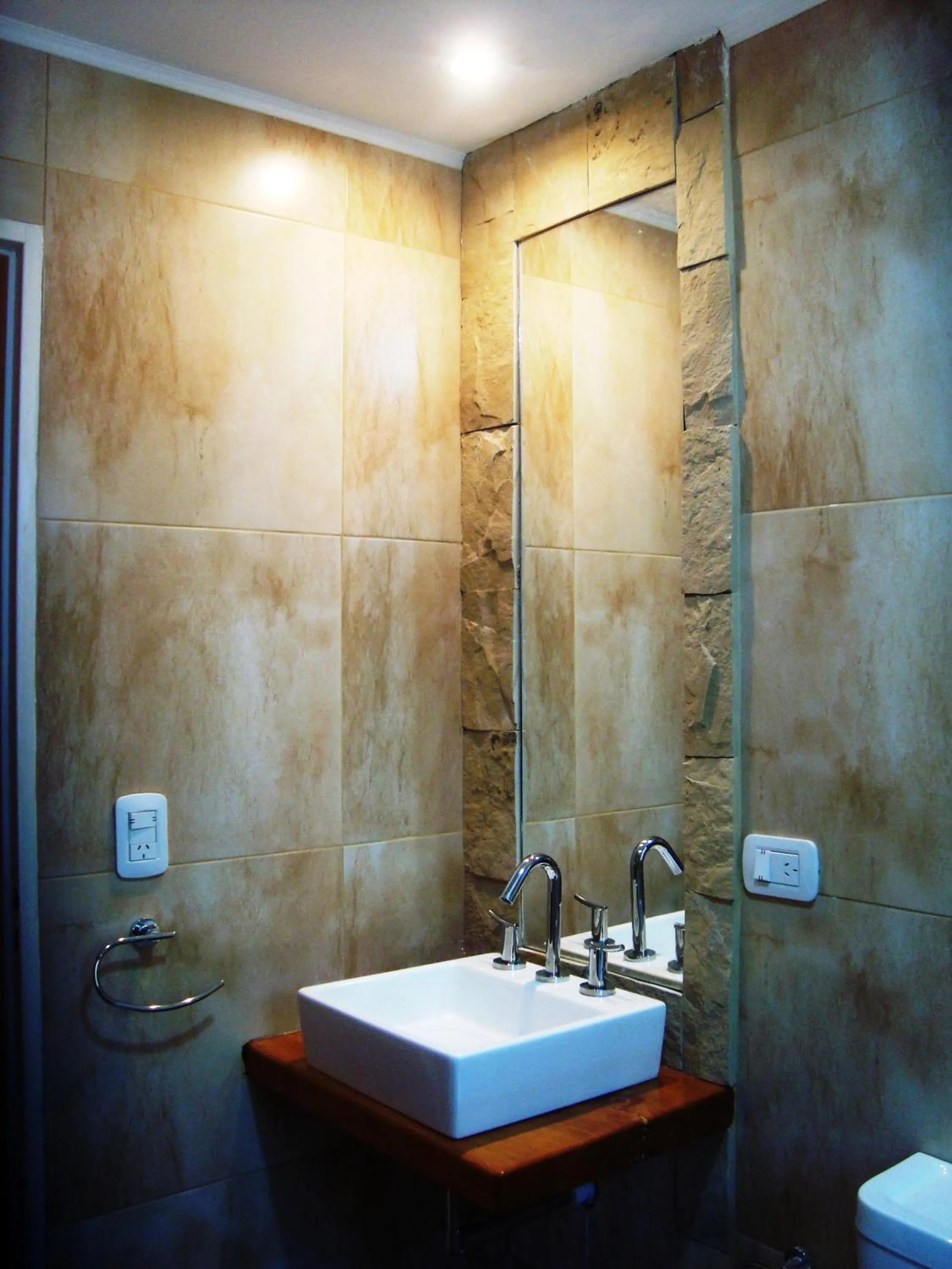 Bathroom in Miralagos Apart & Cabañas