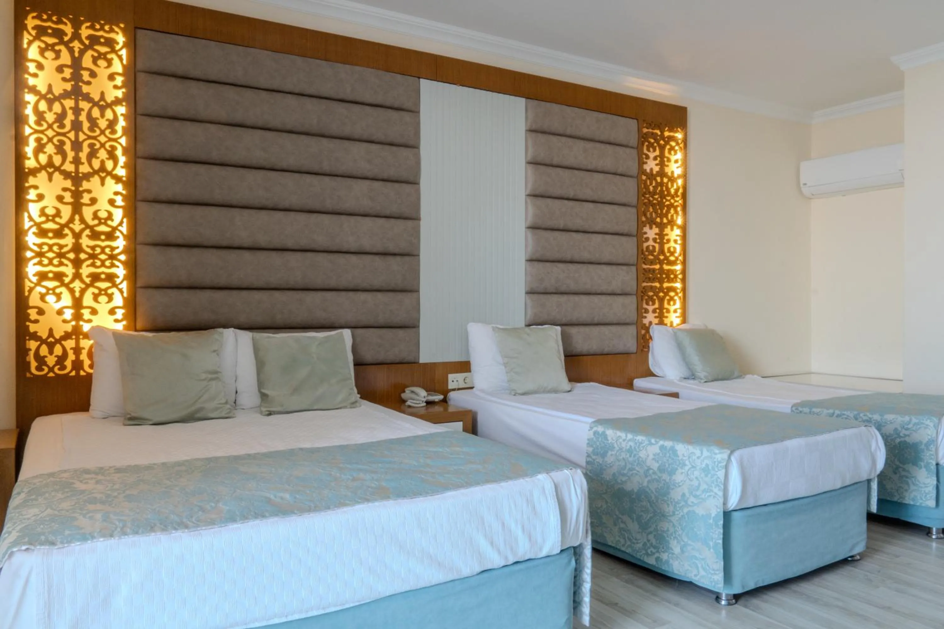 Bed in Concordia Celes Beach Hotel