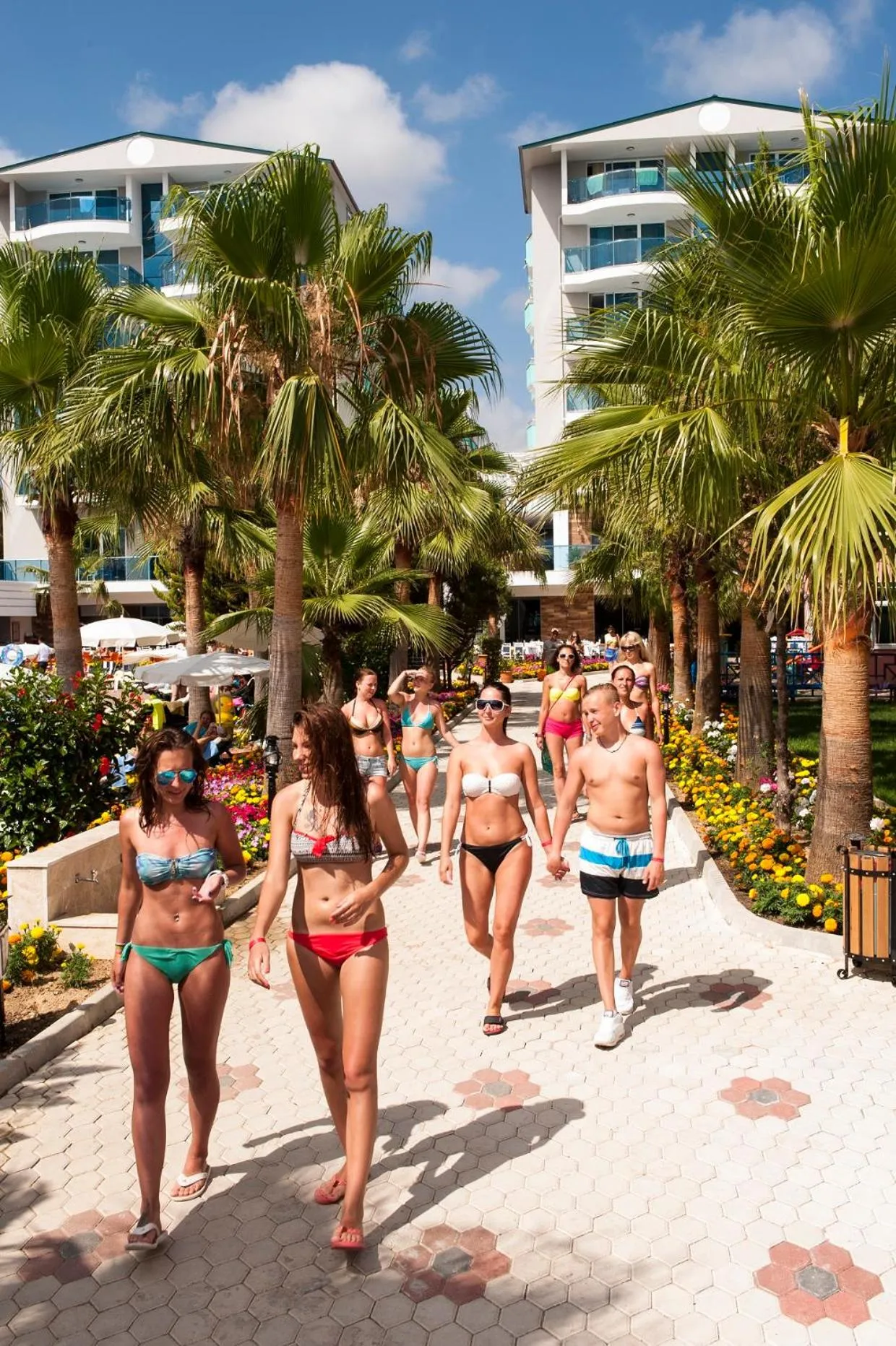 People in Concordia Celes Beach Hotel