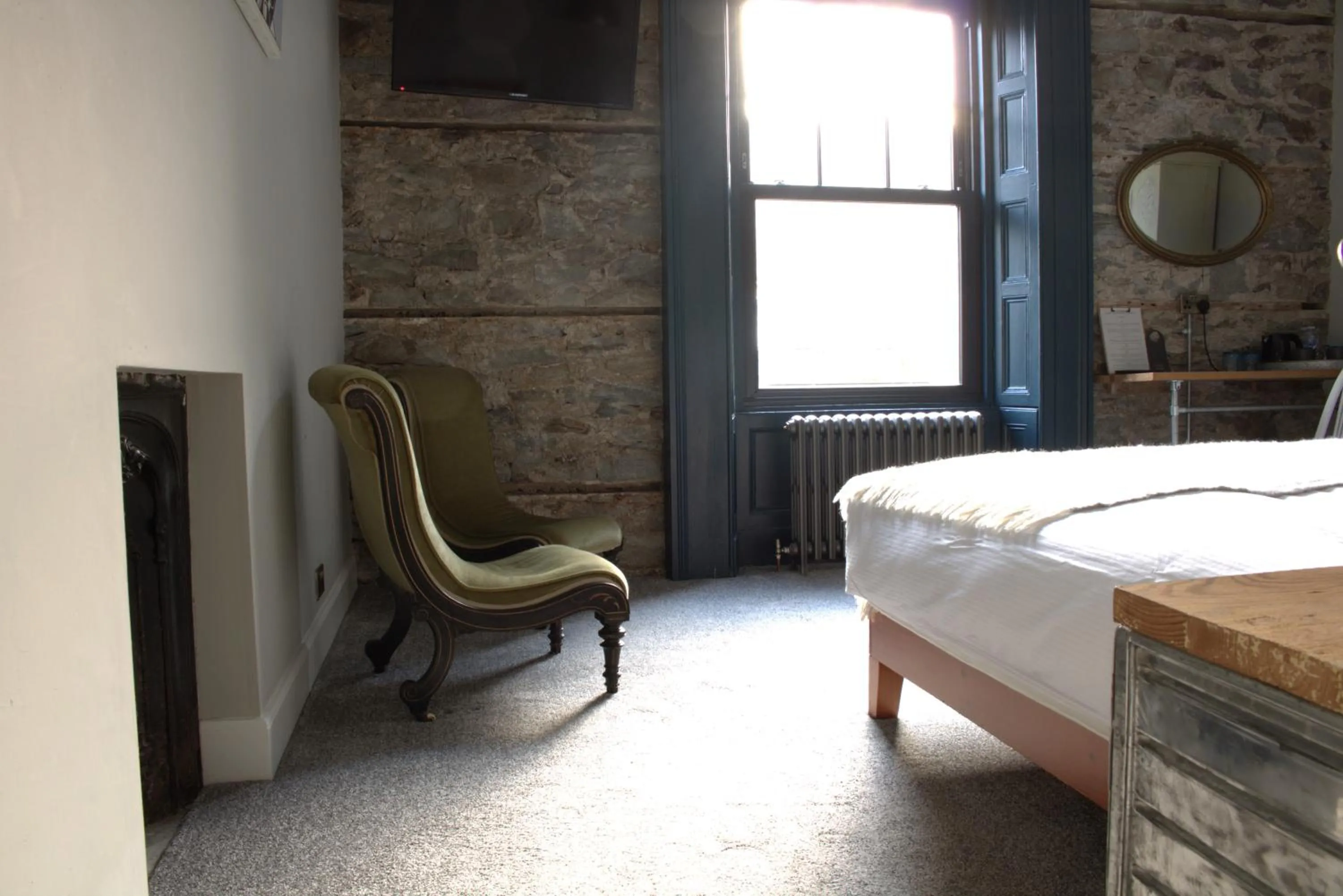 Bed in Suie Hunting Lodge