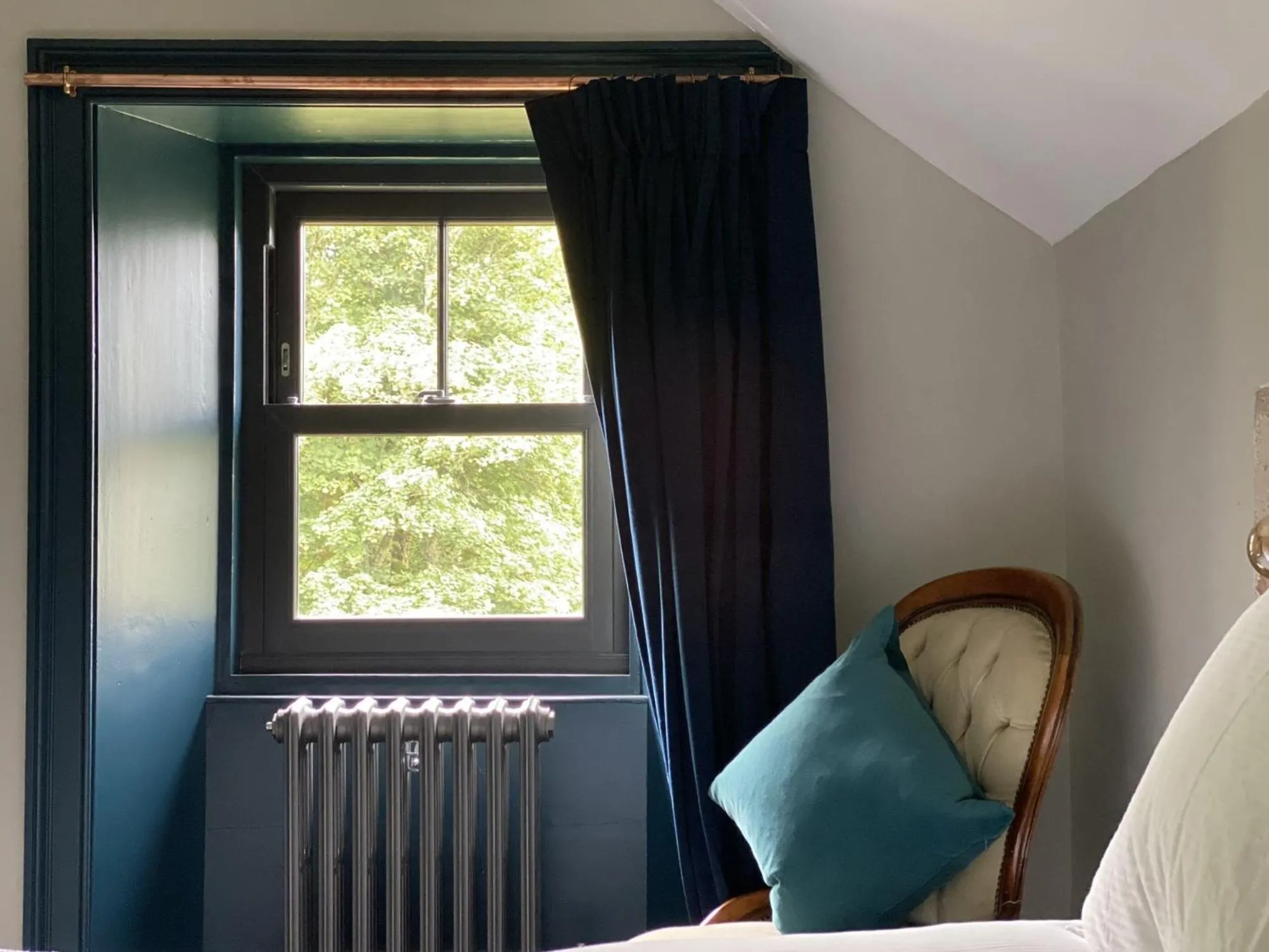 Bed in Suie Hunting Lodge