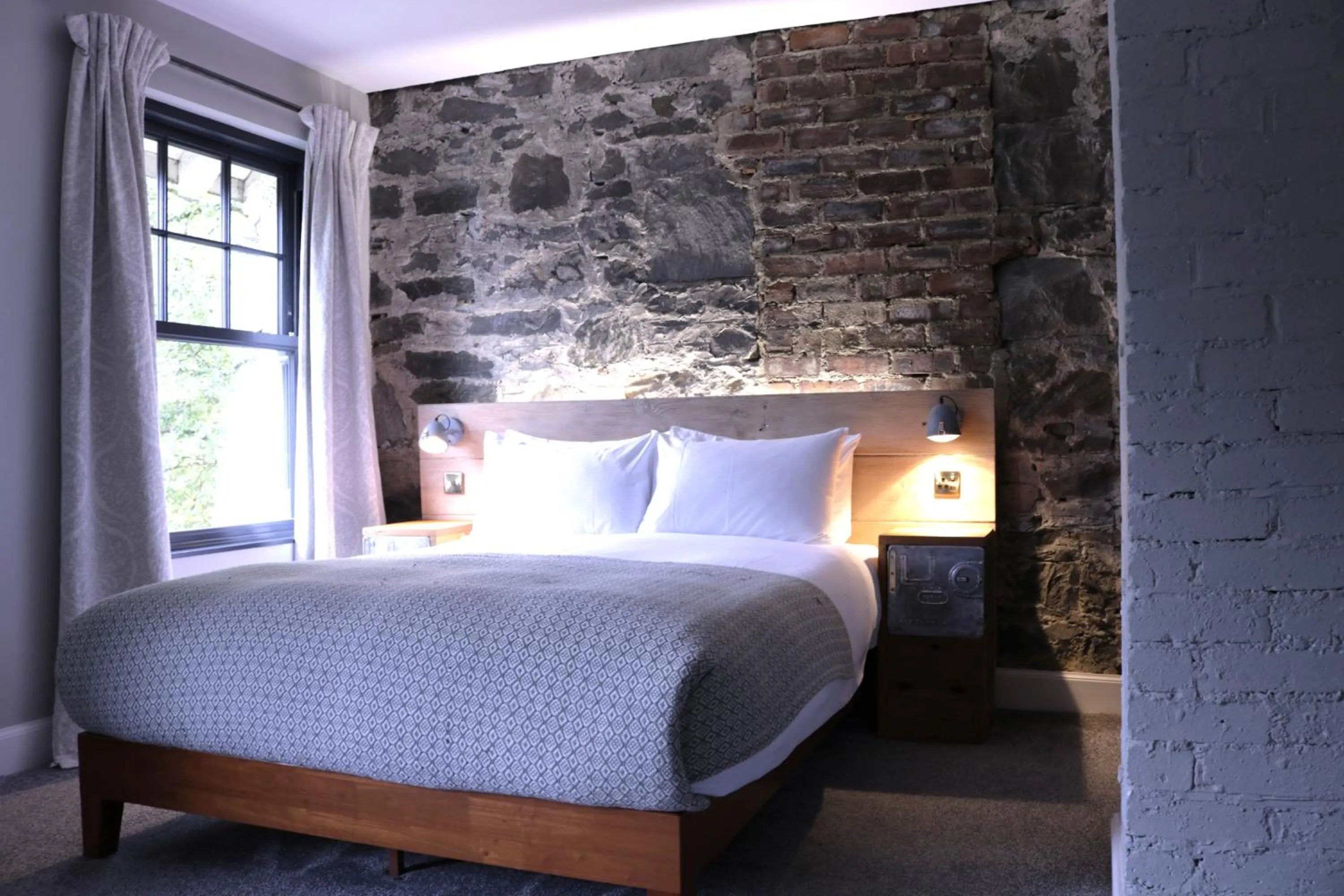 Bed in Suie Hunting Lodge