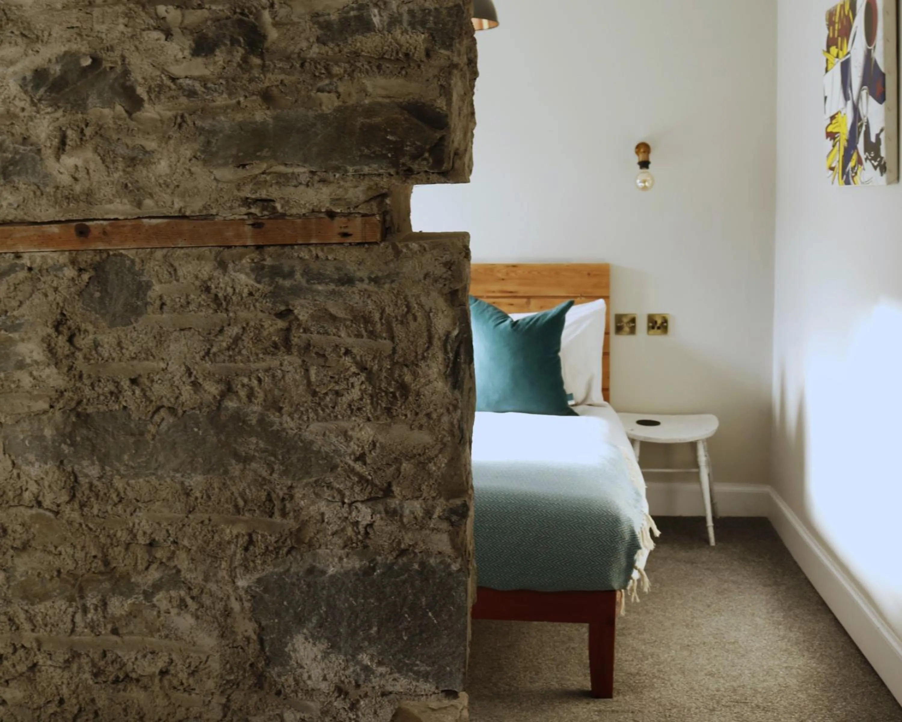 Bed in Suie Hunting Lodge