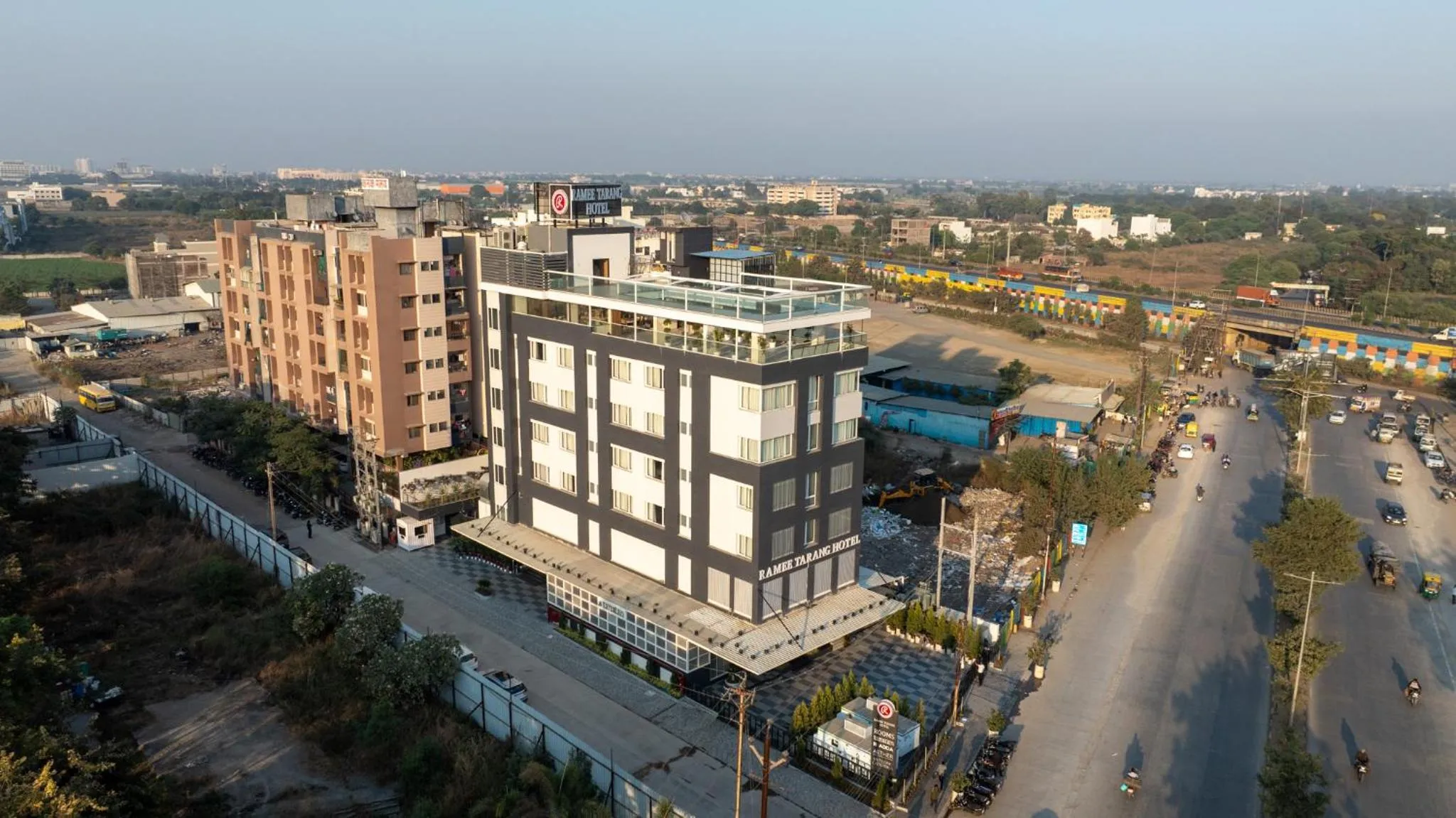 Property building in Ramee Tarang Hotel Indore