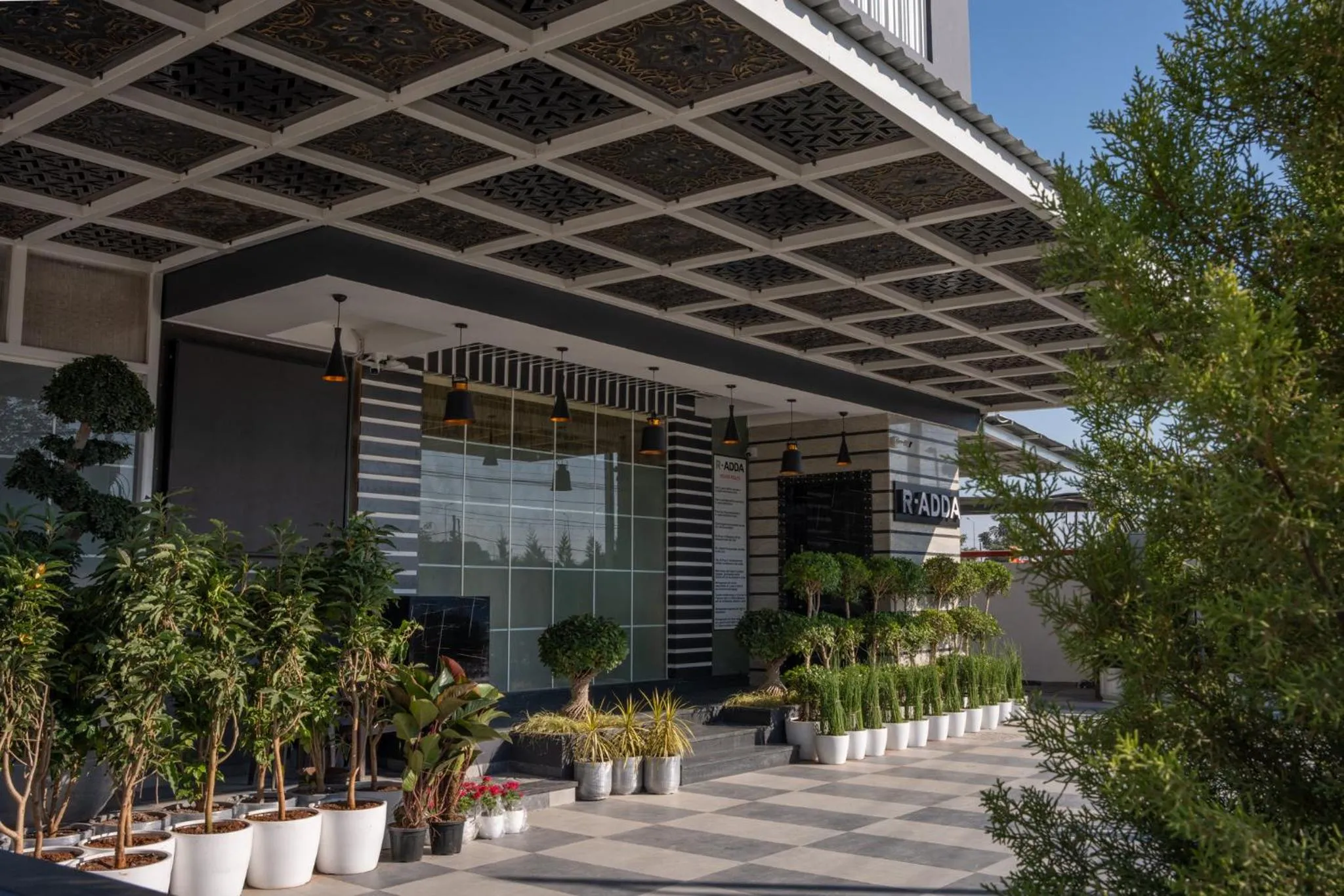 Garden in Ramee Tarang Hotel Indore