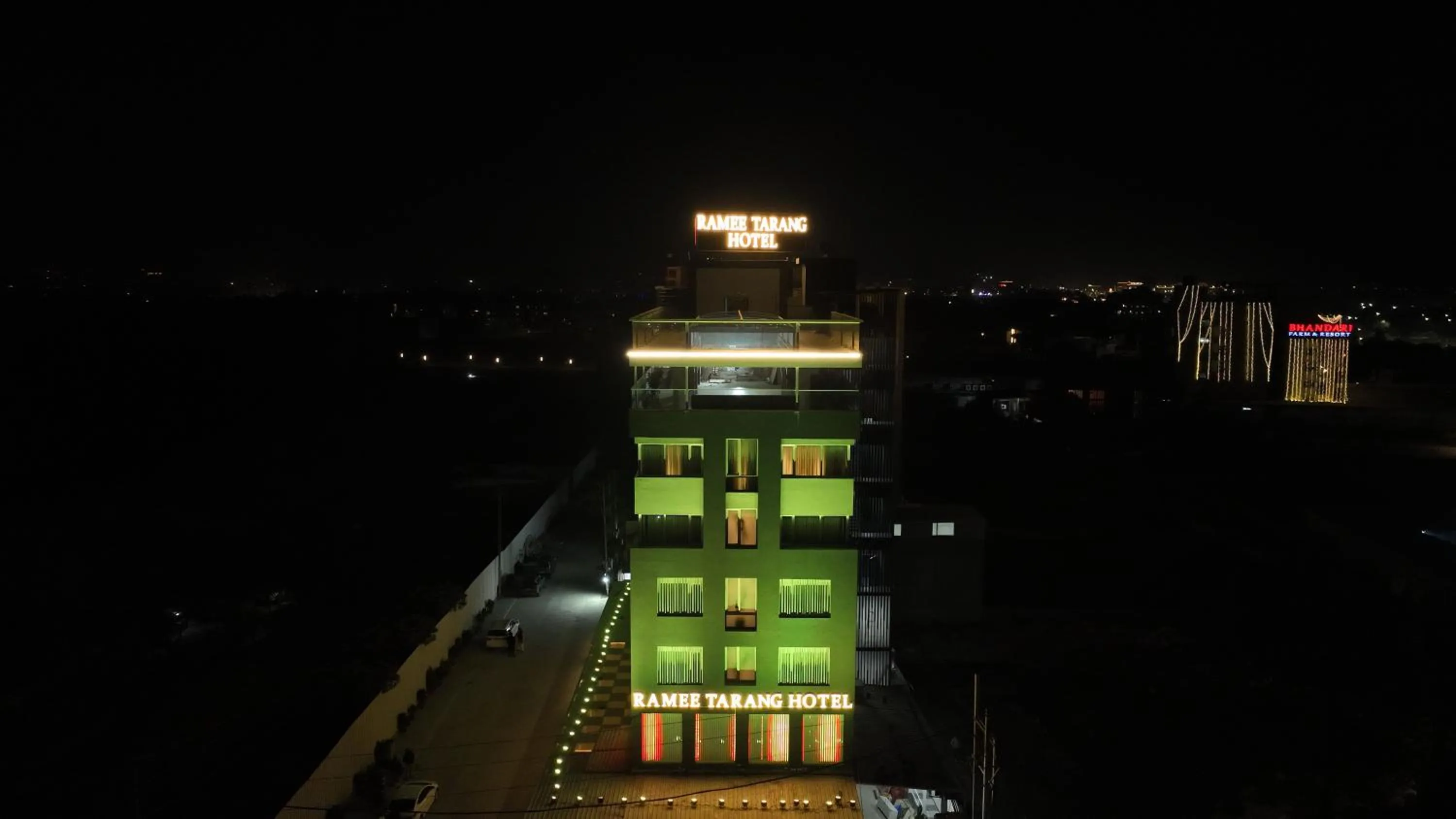 Property building in Ramee Tarang Hotel Indore