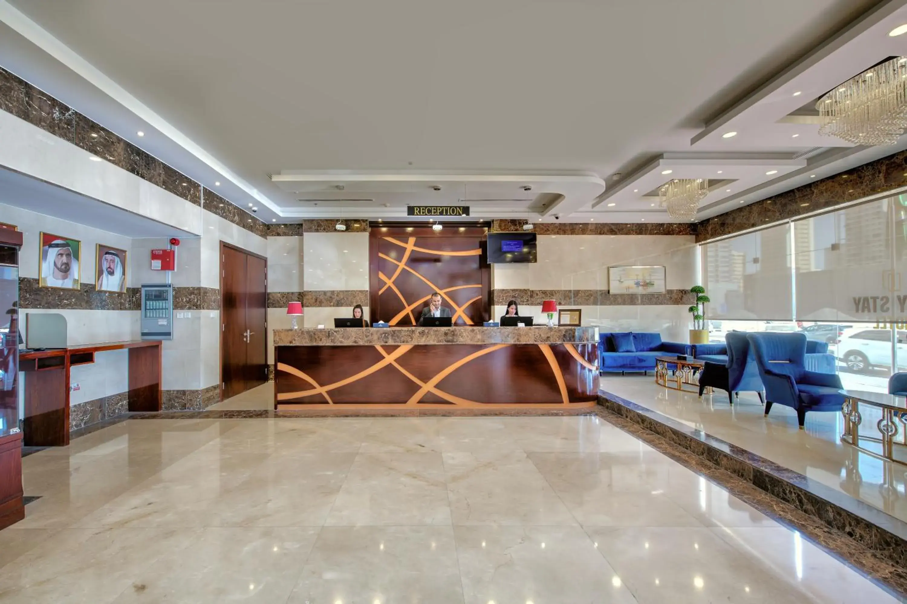Lobby or reception in City Stay Hotel Expo Centre Lobby or reception in City Stay Hotel Expo Centre
