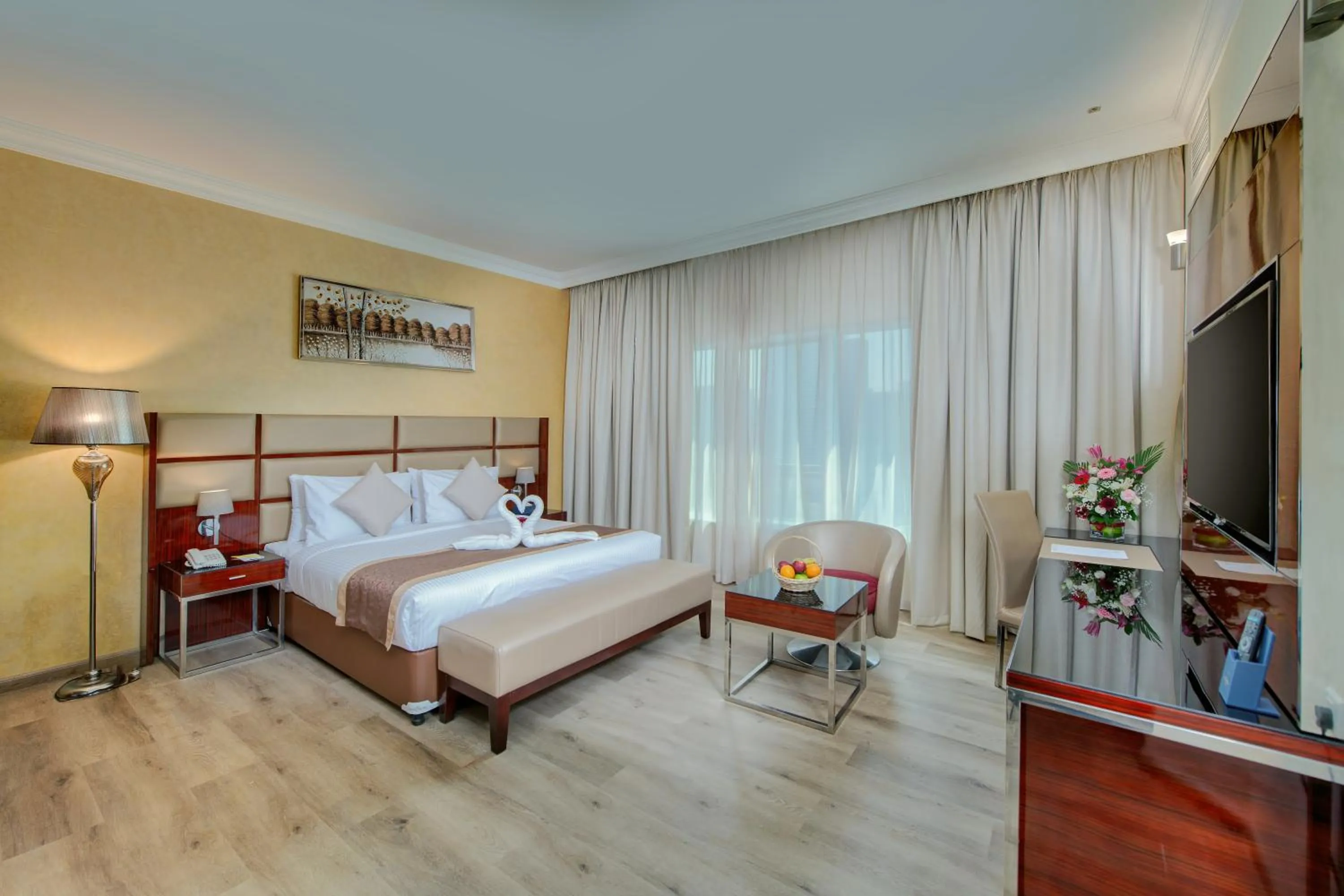Bedroom, Bed in City Stay Hotel Expo Centre