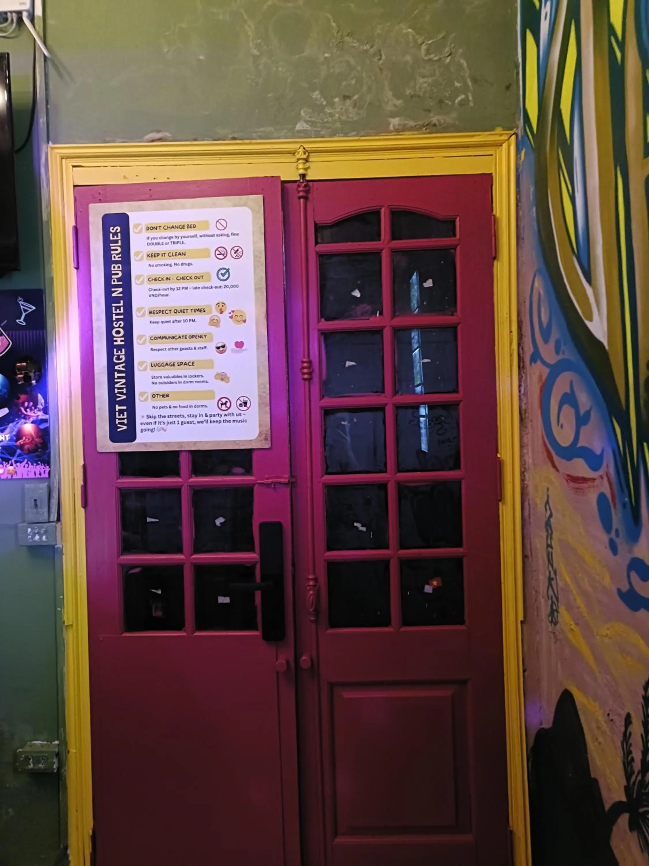 Viet Vintage Hostel n Pub - Soft mattress - Free beer on Wed,Thu,Fri,Sat