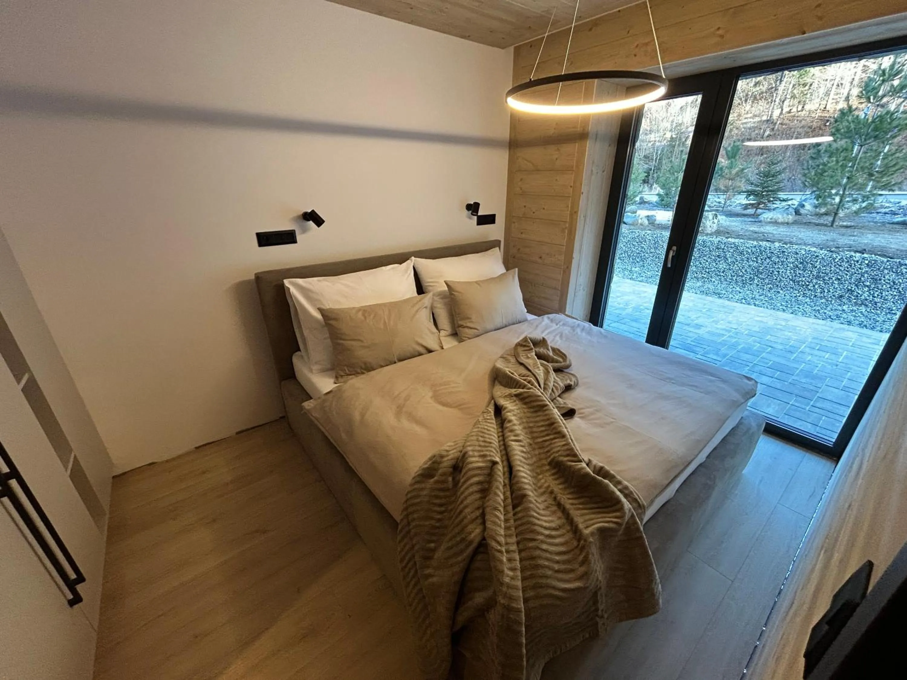 Bedroom, Bed in Apartmány Dolina