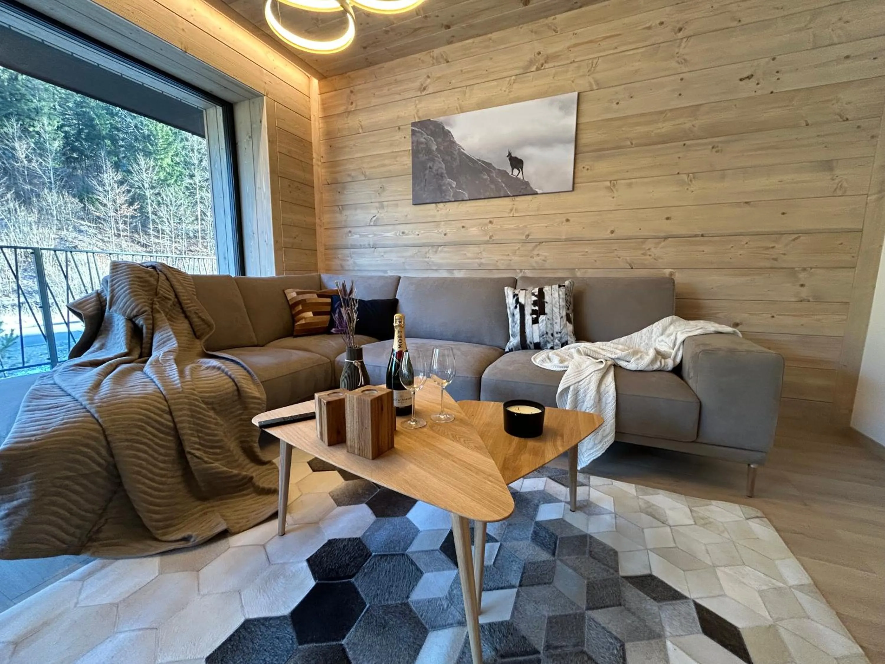 Living room in Apartmány Dolina