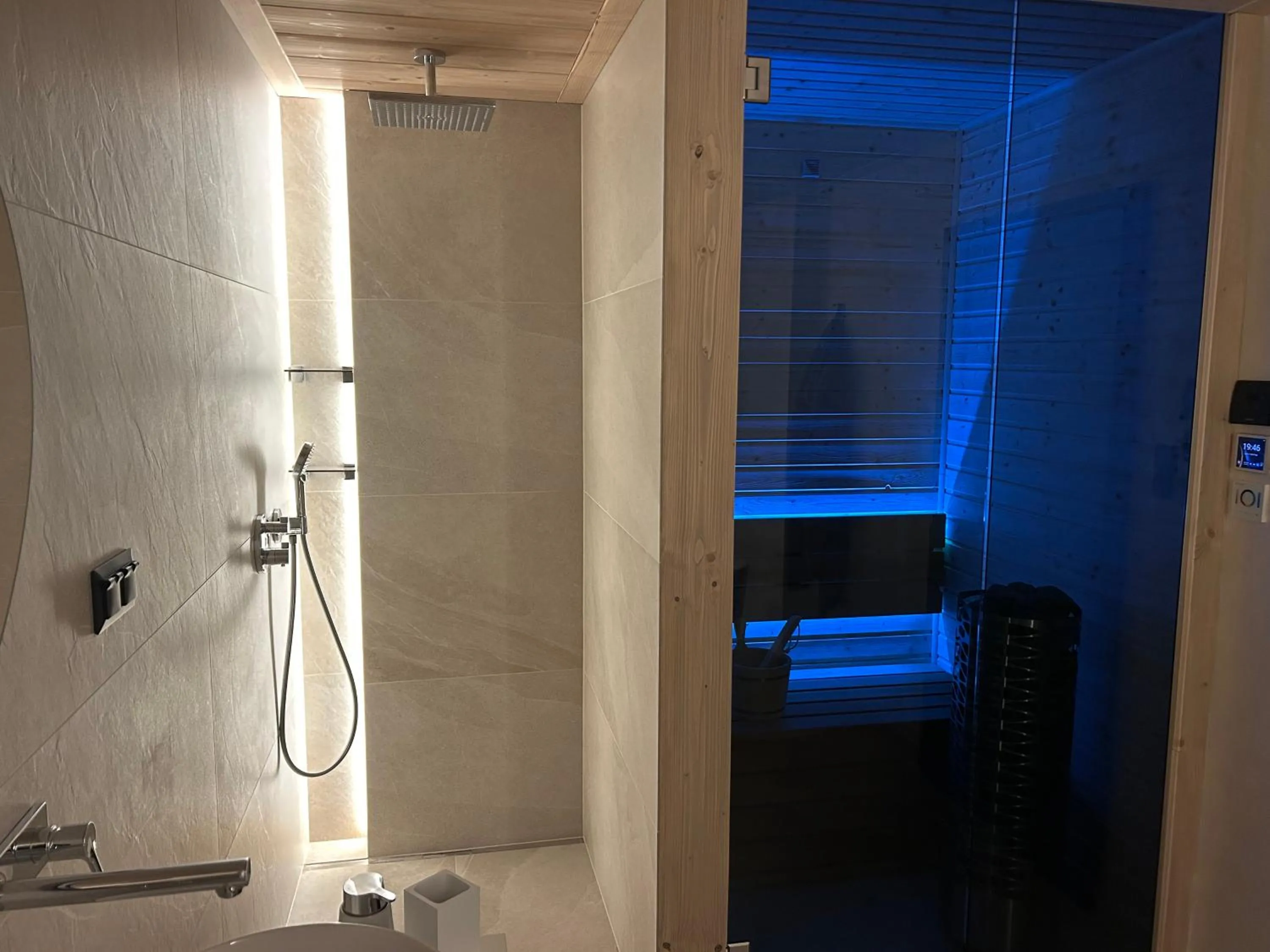 Shower in Apartmány Dolina