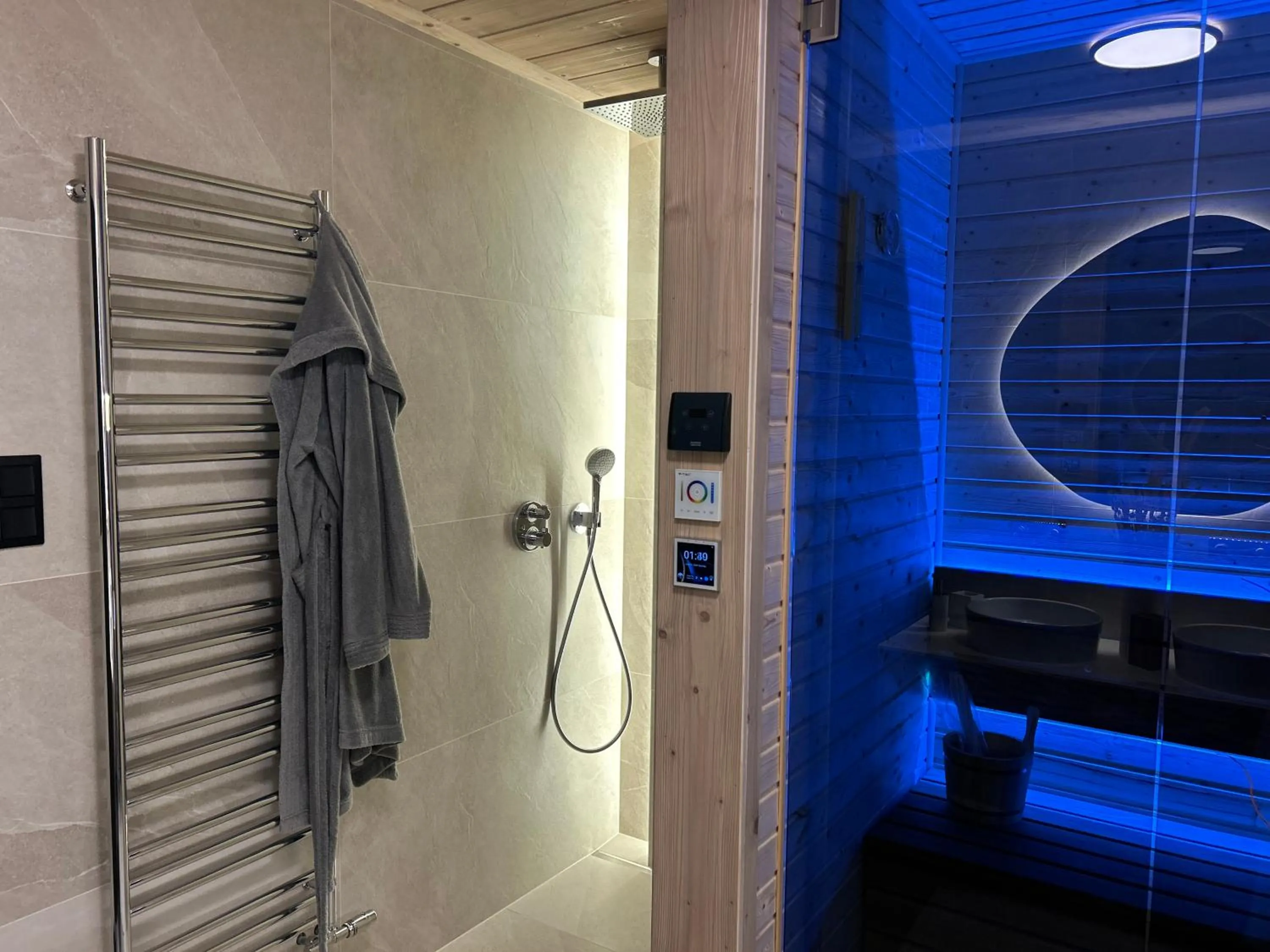 Shower in Apartmány Dolina