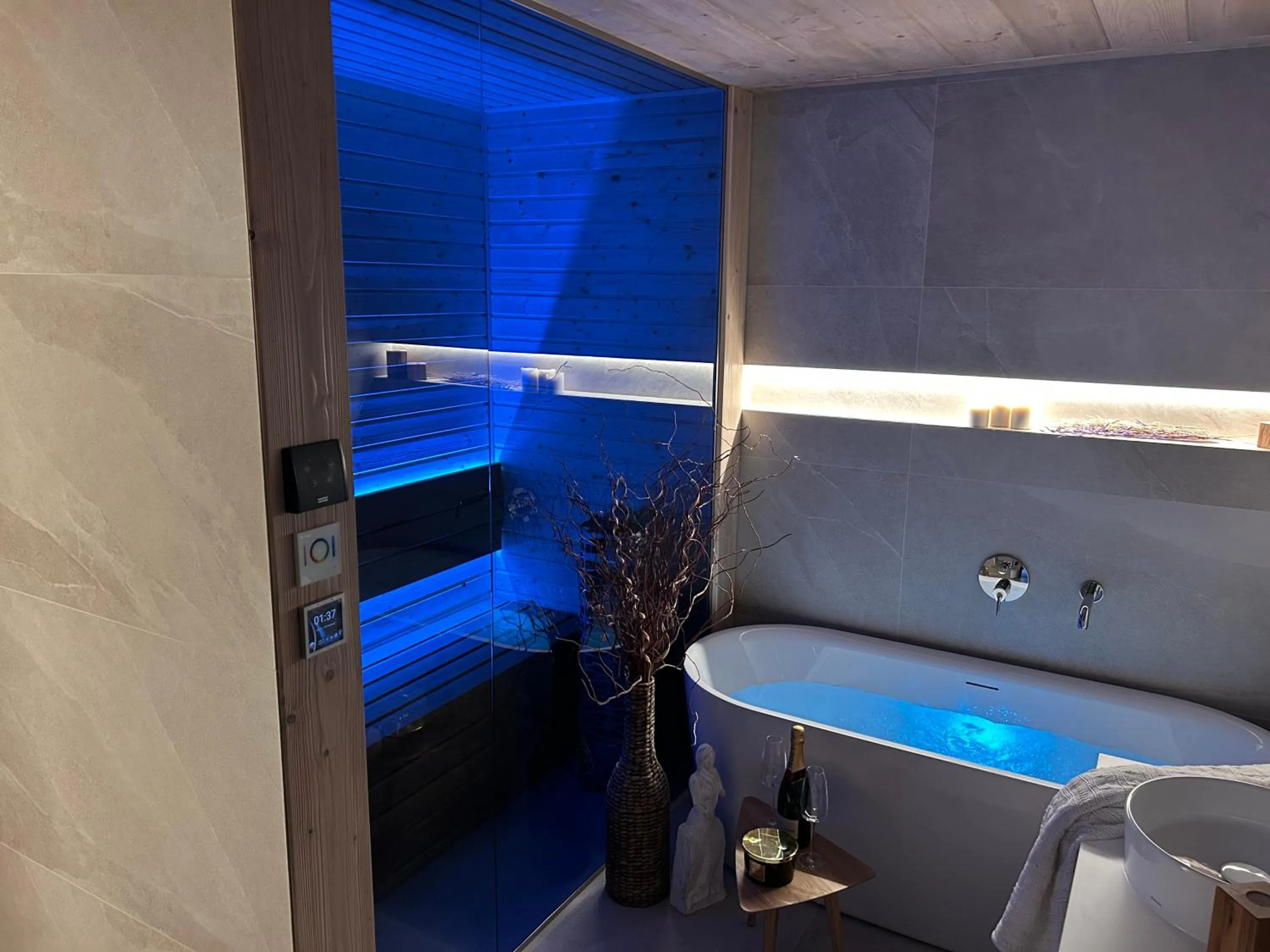 Sauna in Apartmány Dolina