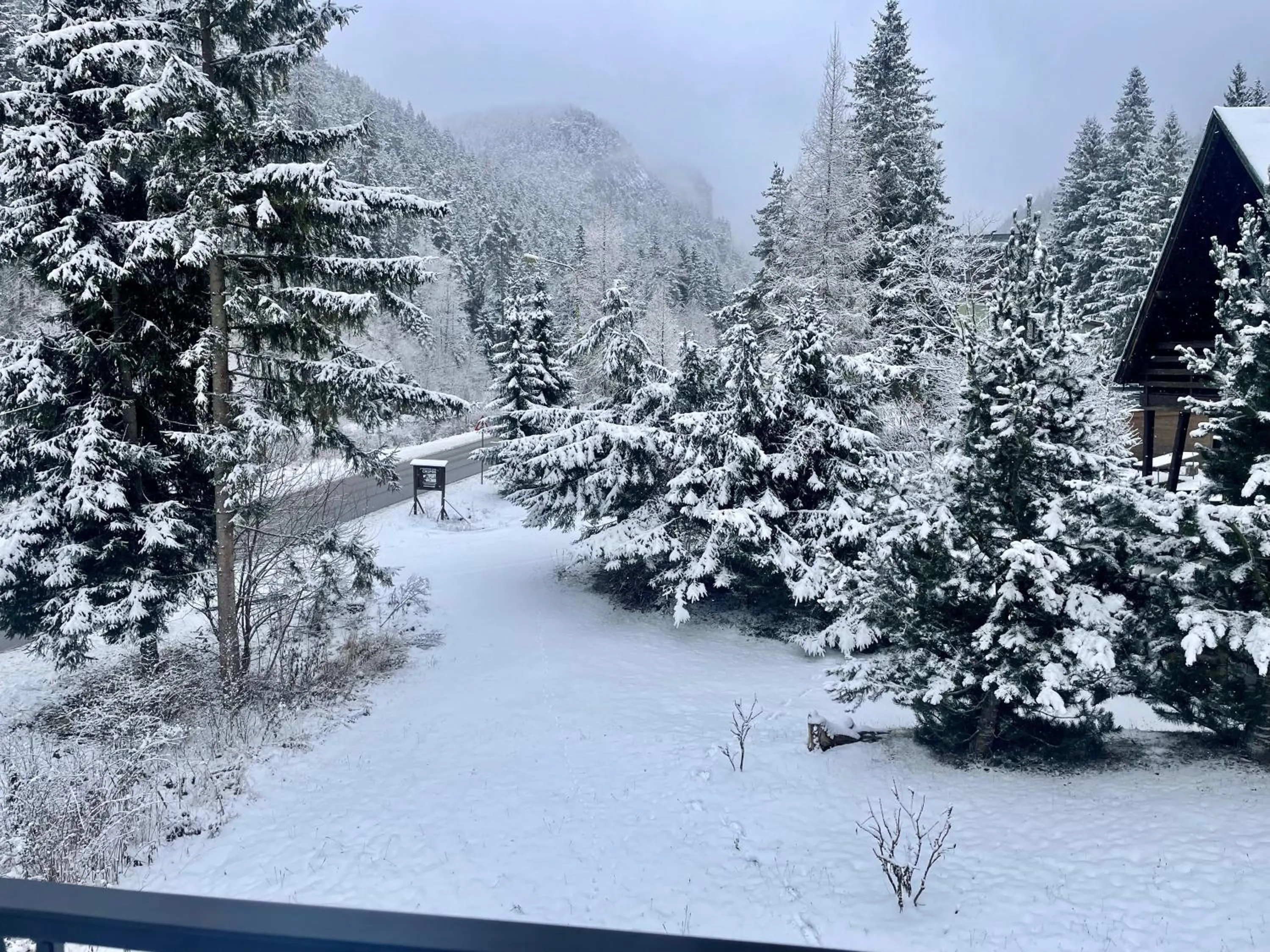 Natural landscape in Apartmány Dolina