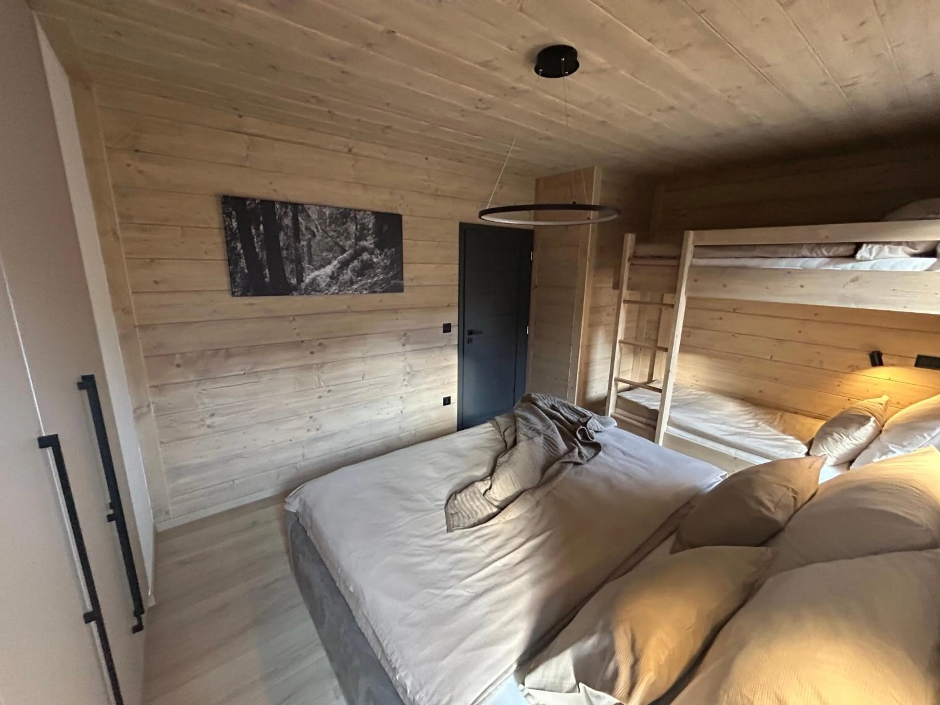Bedroom, Bed in Apartmány Dolina
