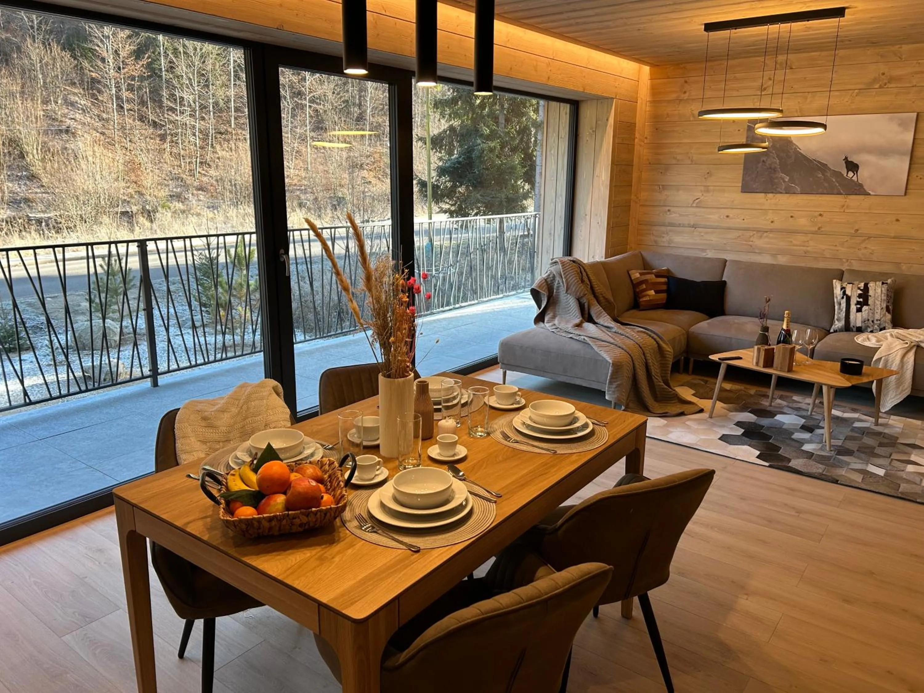 Living room in Apartmány Dolina