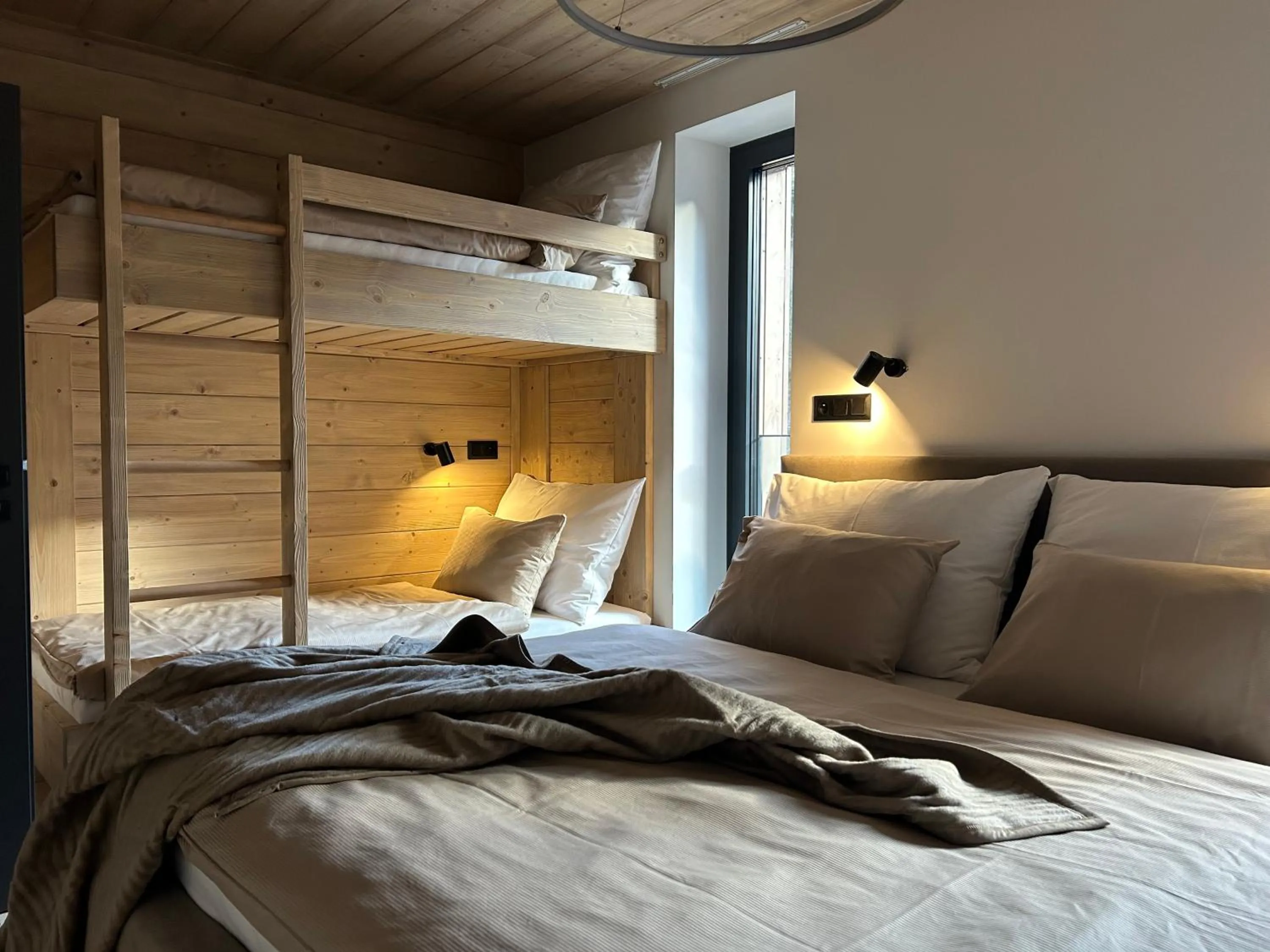 Bedroom, Bed in Apartmány Dolina