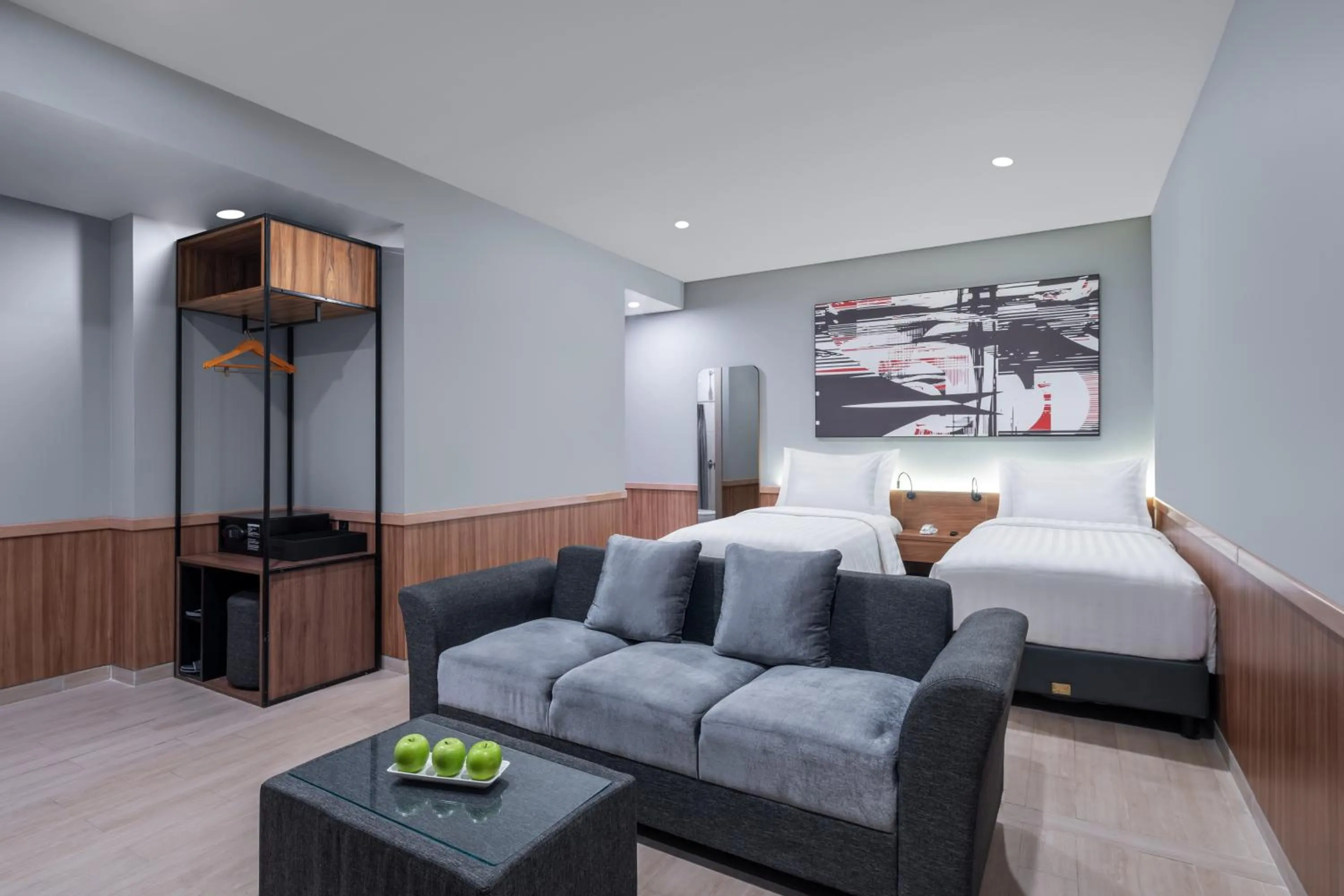 Bedroom in Hotel Neo Plus Airport Jakarta