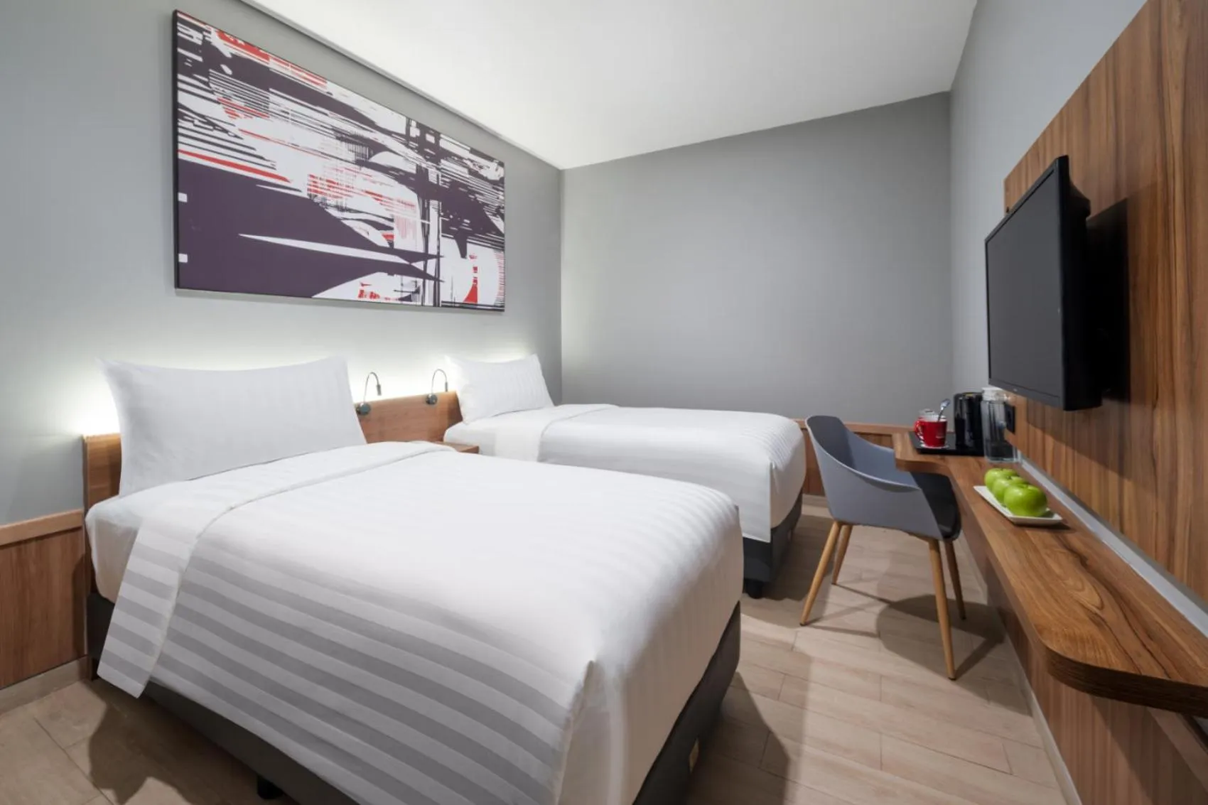 Bedroom in Hotel Neo Plus Airport Jakarta